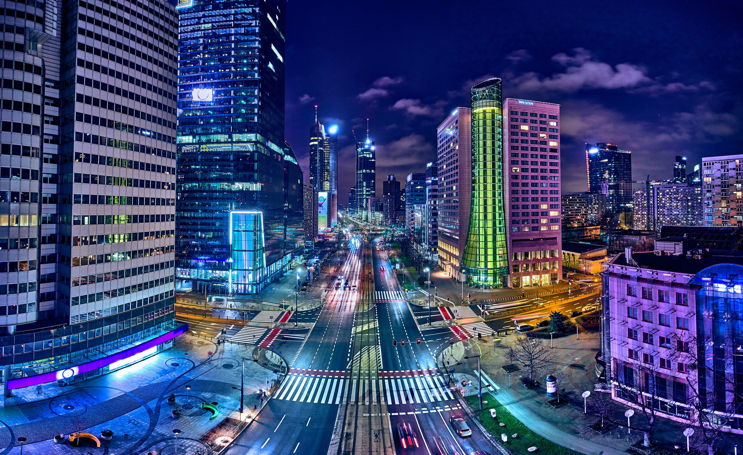 Lotnicza dronowa fotografia Warszawy - Miasto widziane z lotu ptaka. Андрей Шипилов — Фотография & Видеография