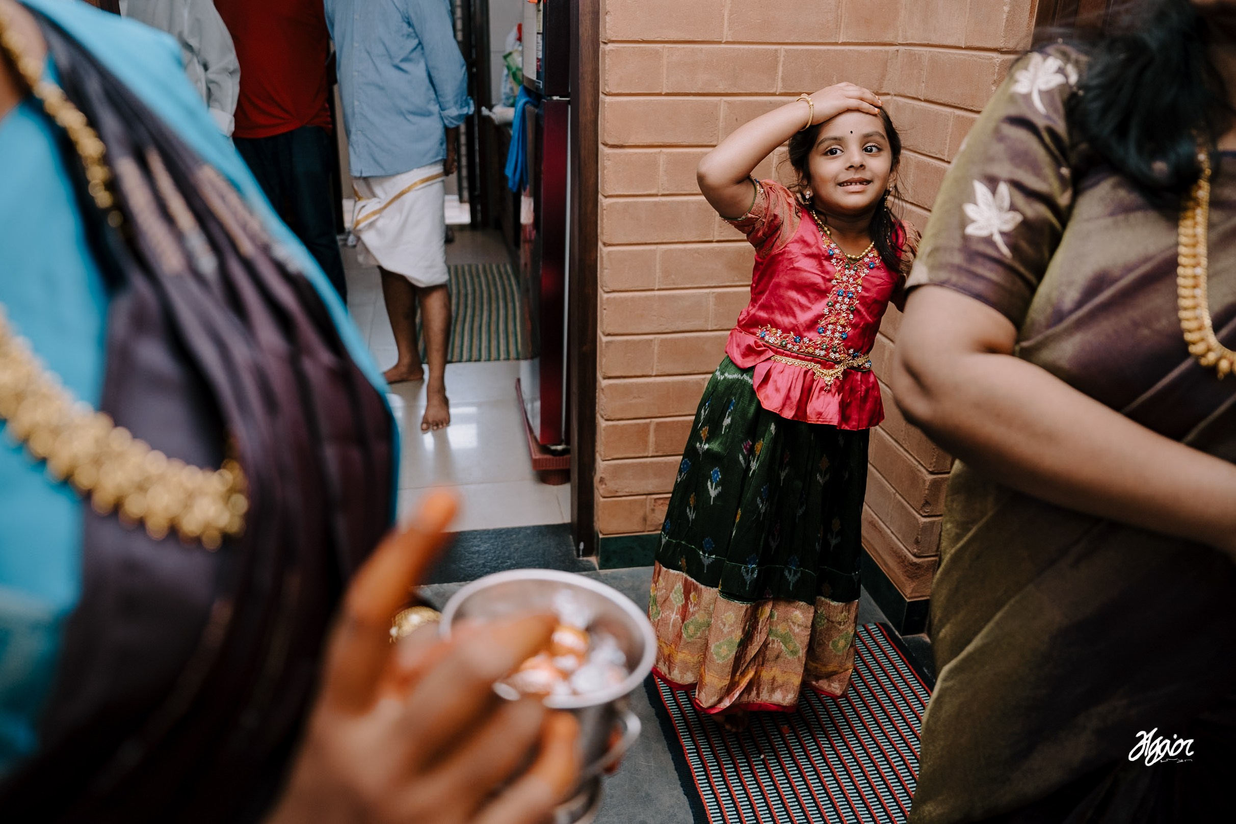 Wedding documentary photography in Pondicherry. Agam Vizha