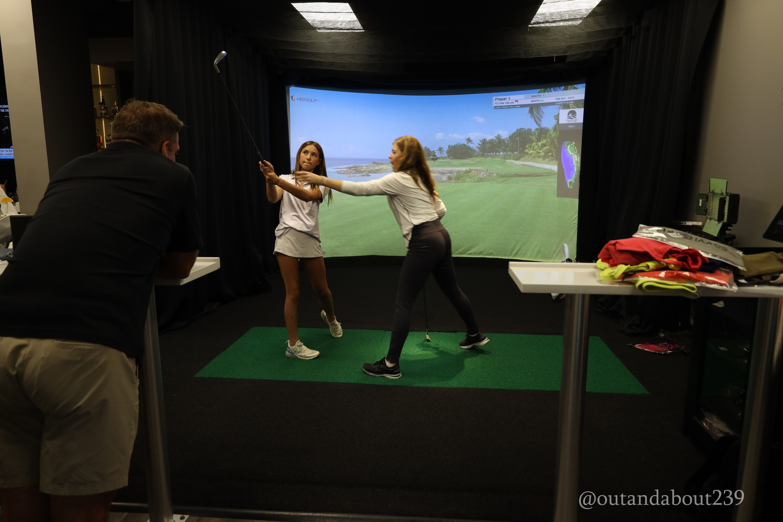 Girls Golf for LPGA at Ritz Tiburon. Out and About 239