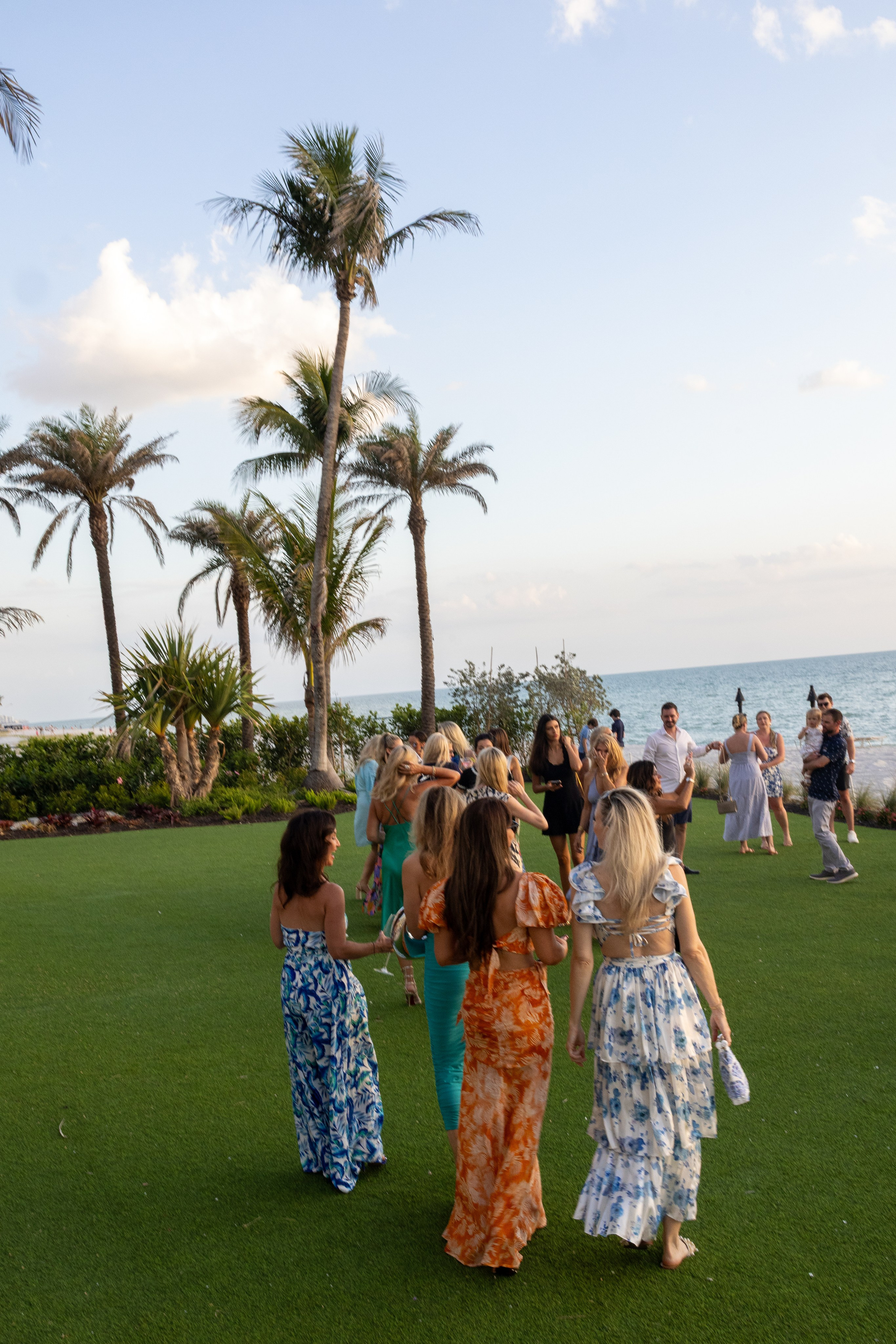 Kathy and Friends at La Playa. Out and About 239