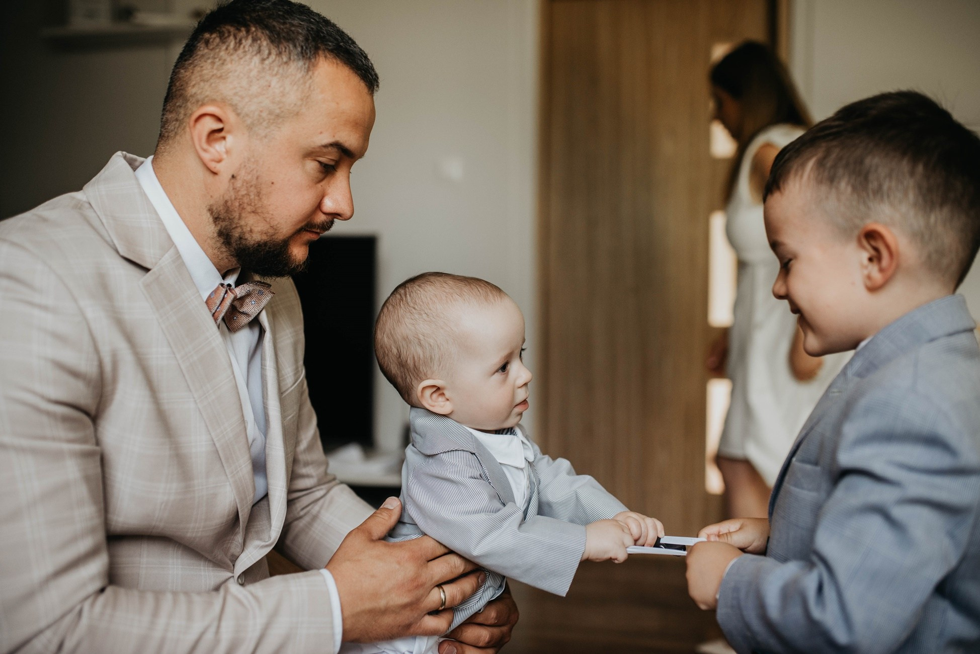 Chrzest Święty Leosia. Dominika Strachacka Fotografia | Fotograf ślubny i rodzinny Opole Lubelskie Lublin