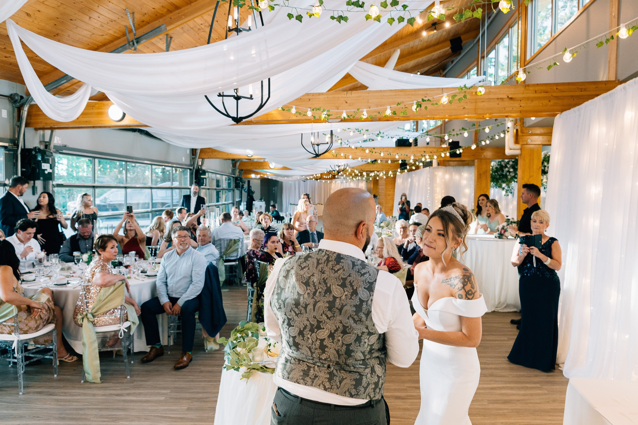 Wedding in a Bragg Creek, Alberta