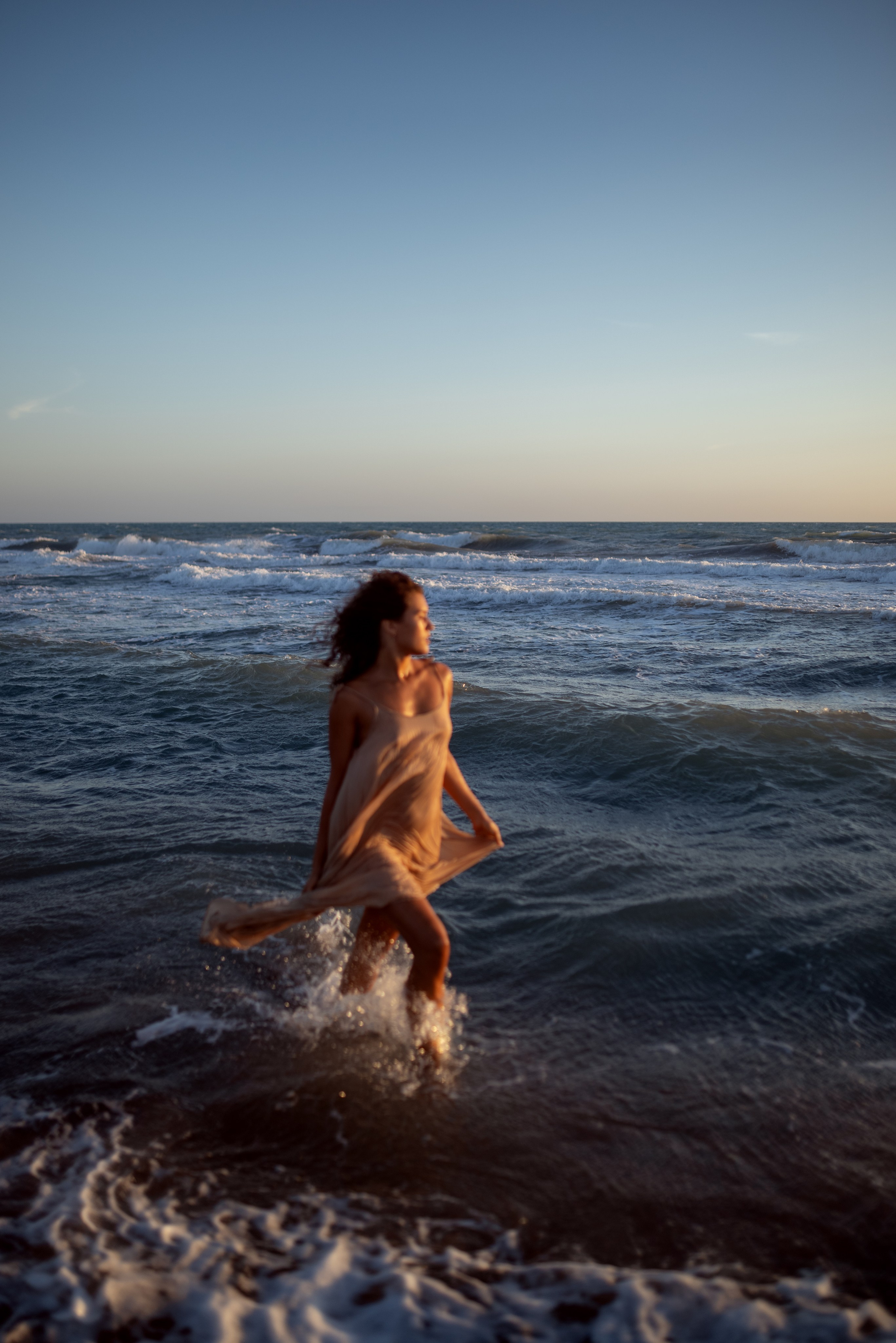 Съемка на море на закате. Фотограф Анталия, Кемер, Белек, Сиде Дарья Кая