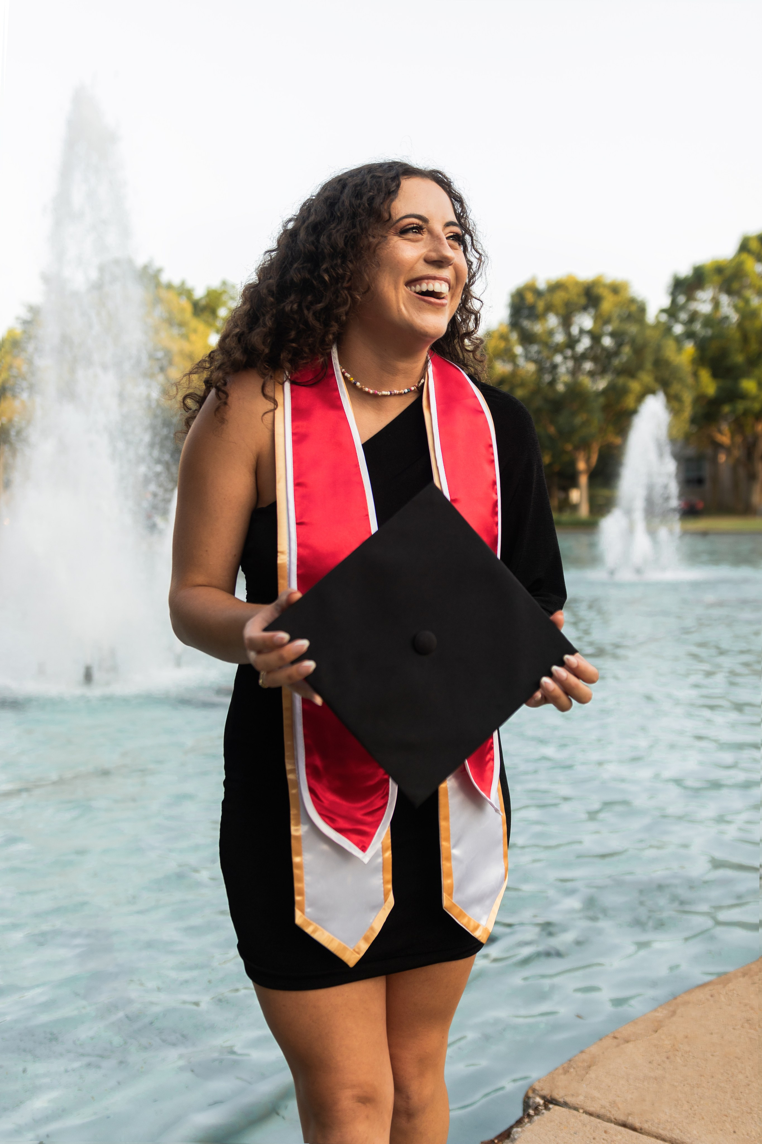 Alicia’s graduation photoshoot at the University of Houston