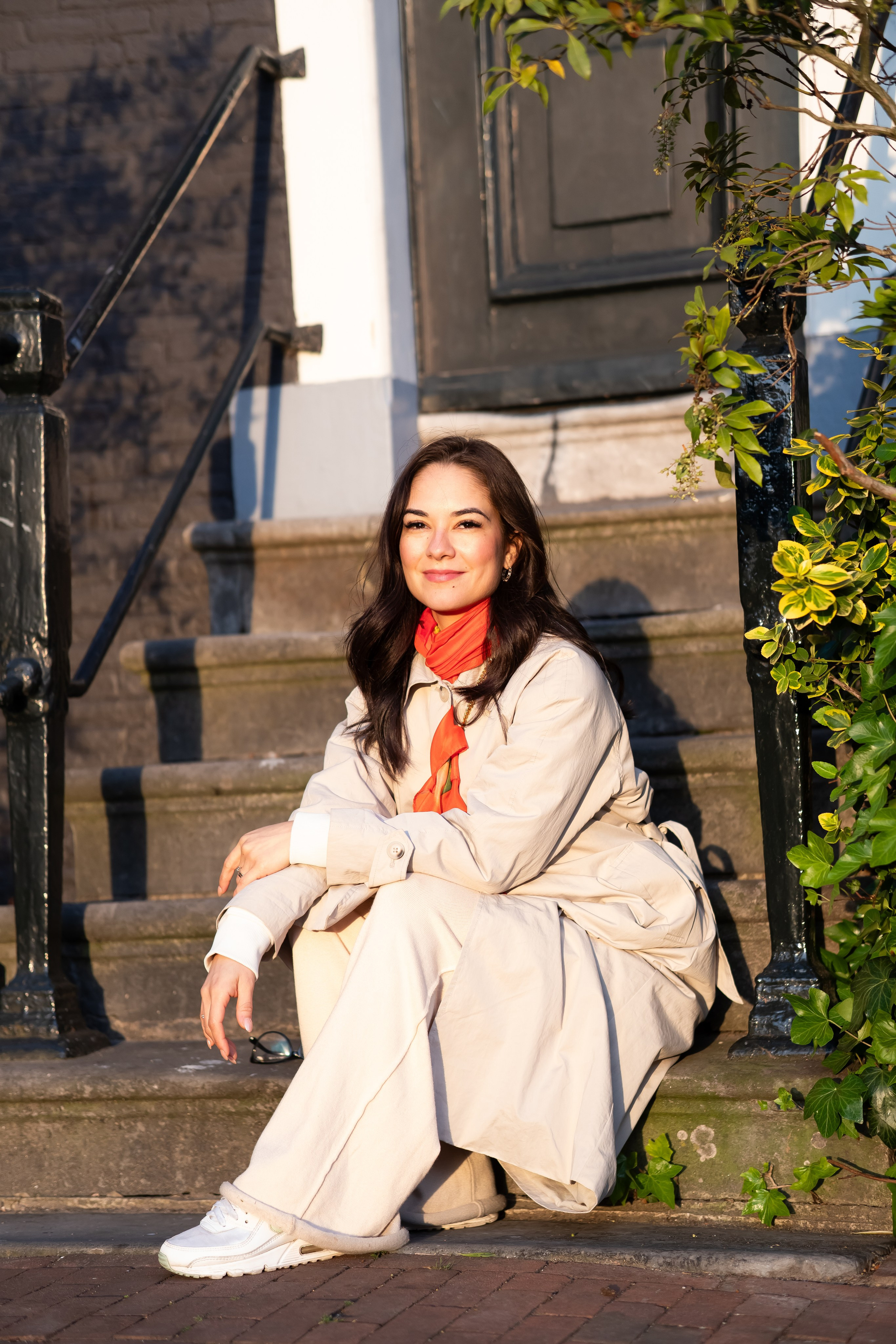 Amsterdam canal house photoshoot