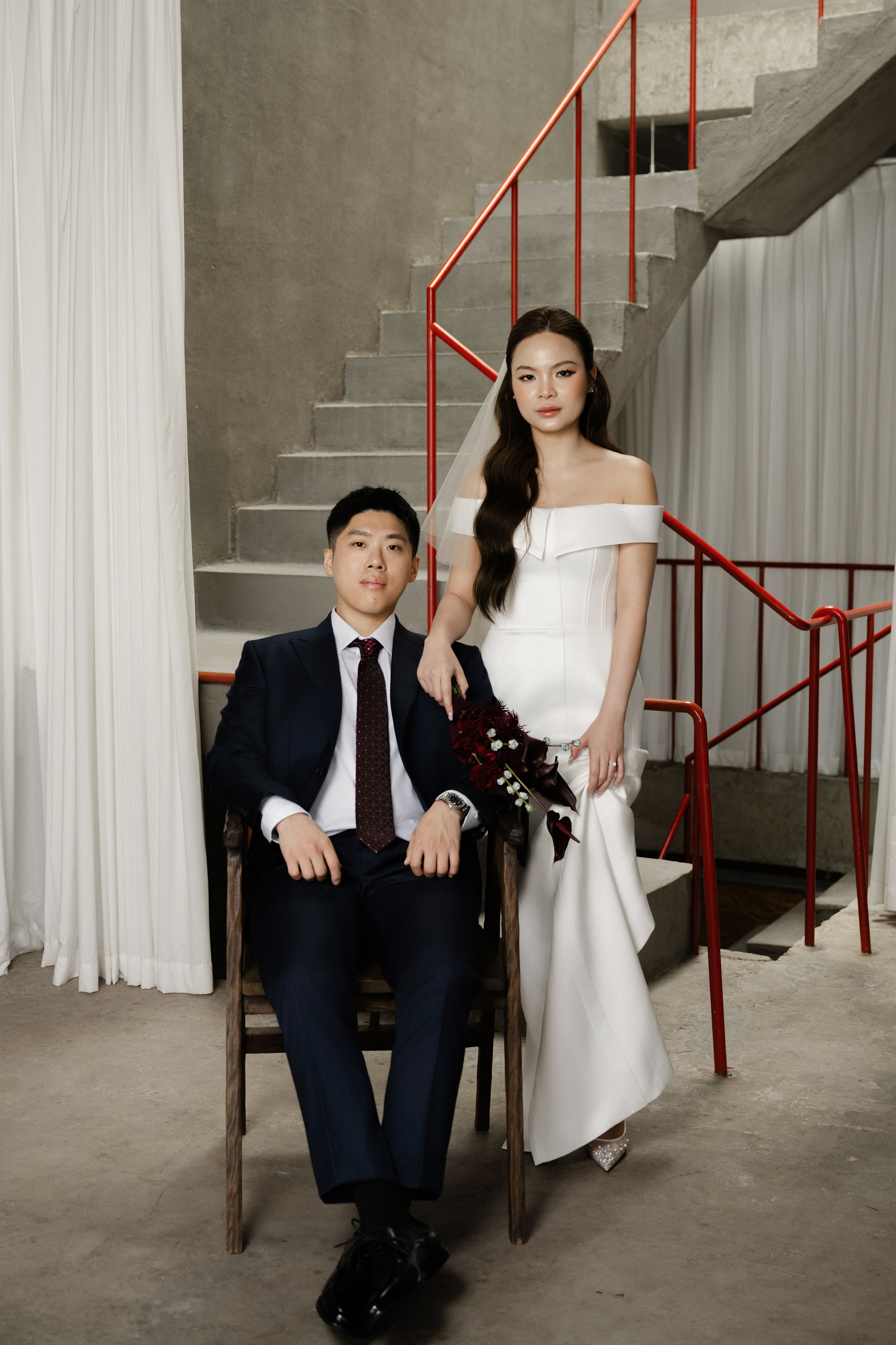 KEVIN & LINH shooting studio. Anns wedding photography
