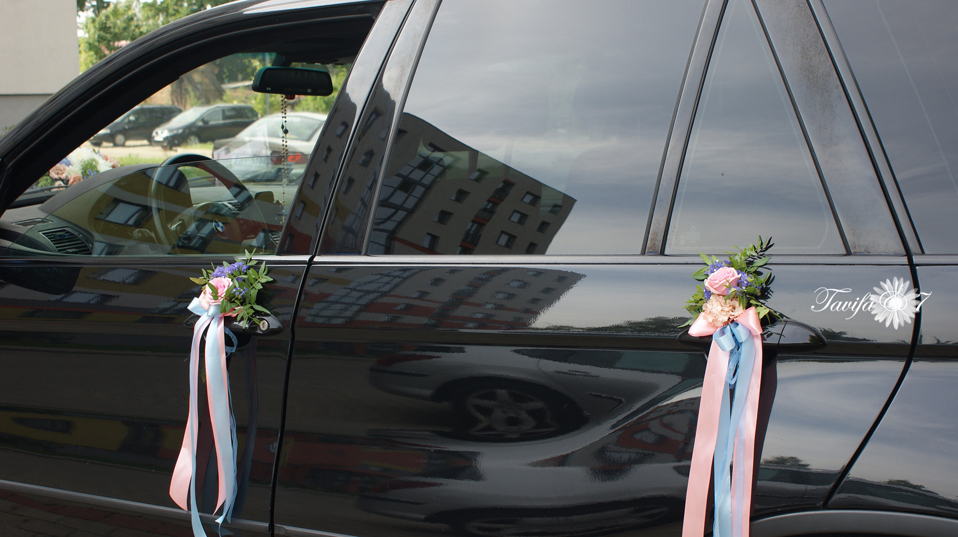 Auto dekors. Event design, decoration, floristry, gift, Irina Novika, Riga, Latvia