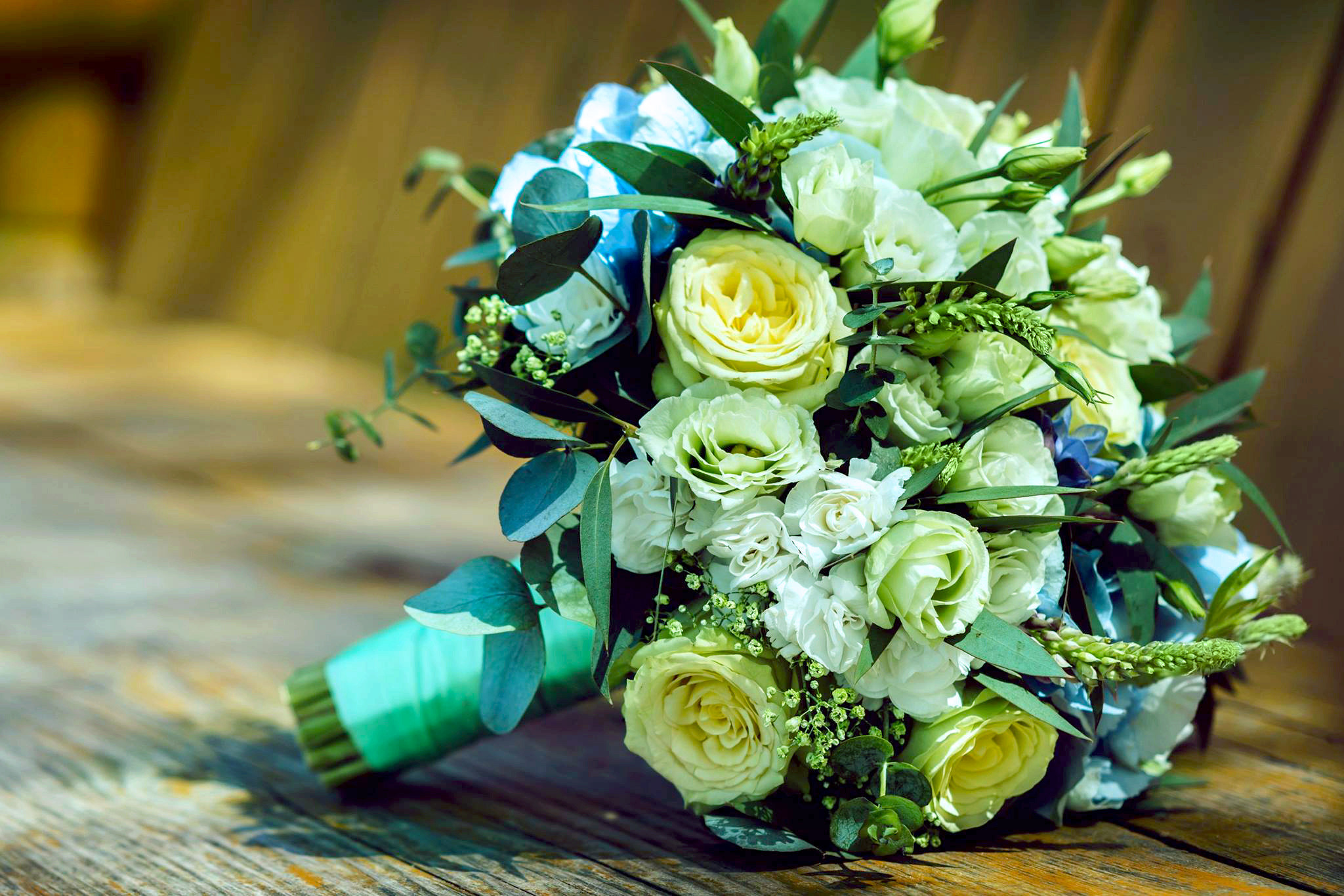 Līgavas pušķi zaļos toņos. Event design, decoration, floristry, gift, Irina Novika, Riga, Latvia