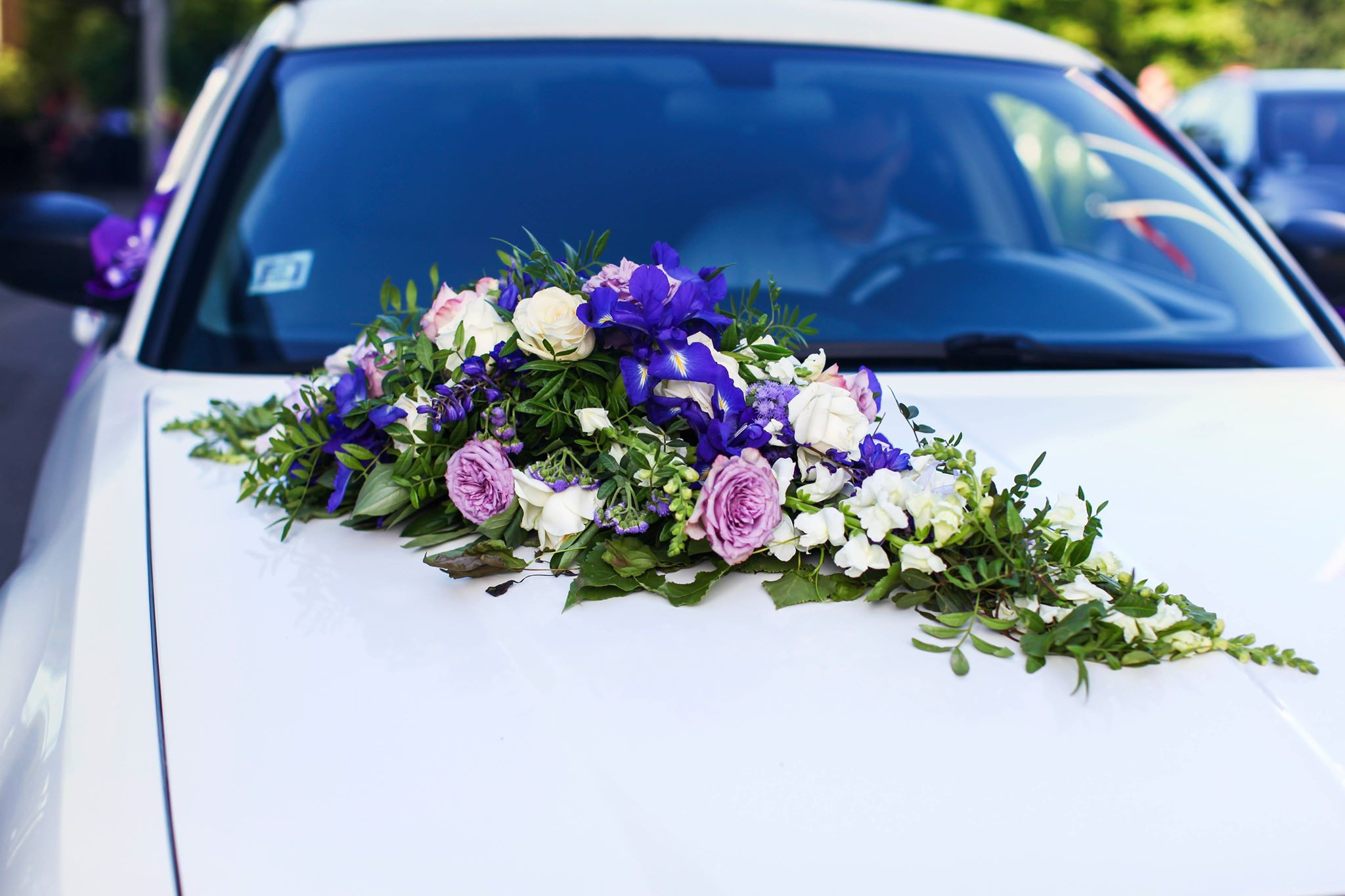 Auto dekors. Event design, decoration, floristry, gift, Irina Novika, Riga, Latvia