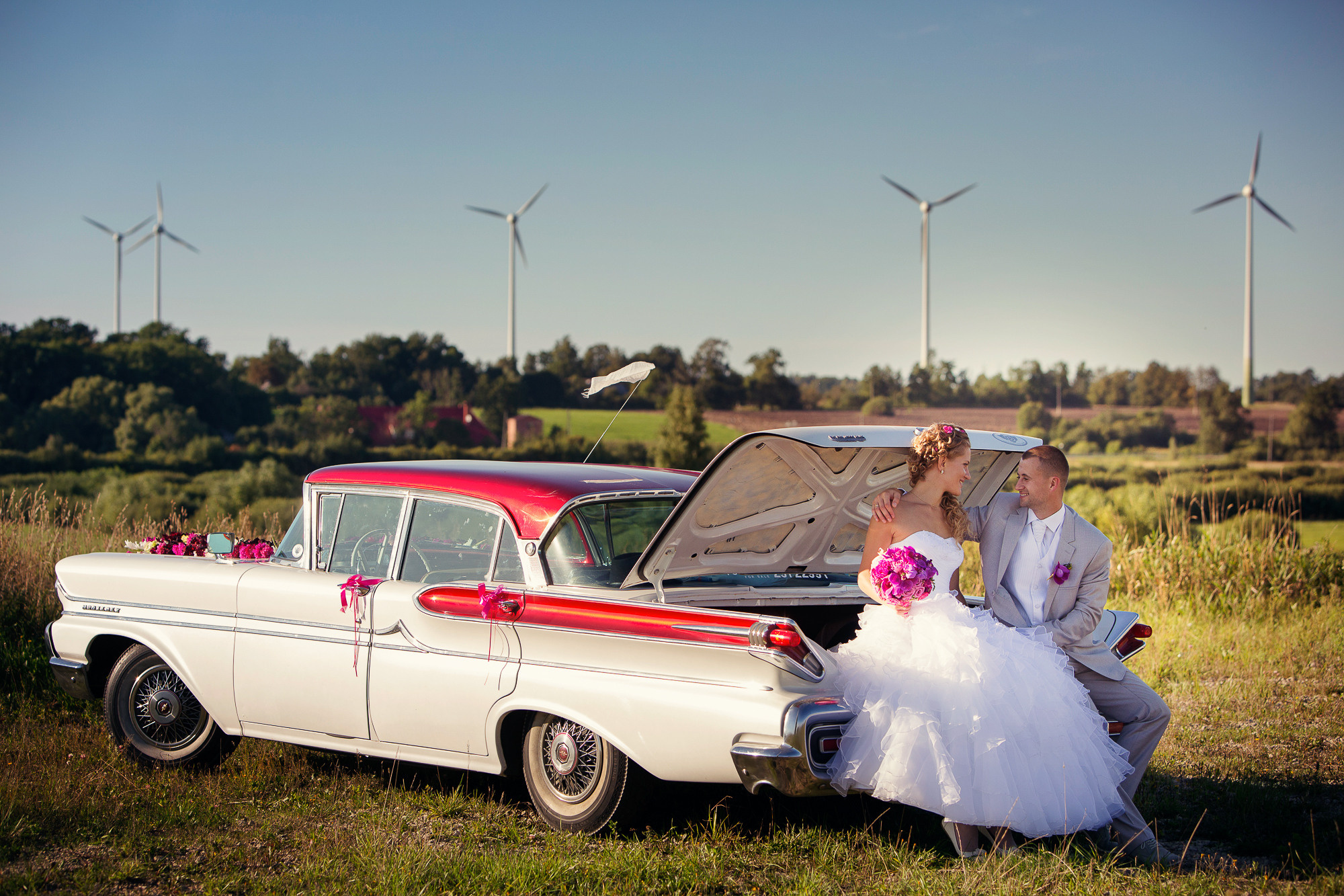 Auto dekors. Event design, decoration, floristry, gift, Irina Novika, Riga, Latvia