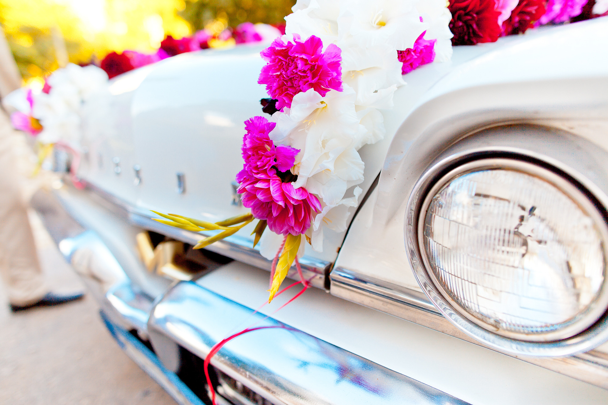 Auto dekors. Event design, decoration, floristry, gift, Irina Novika, Riga, Latvia