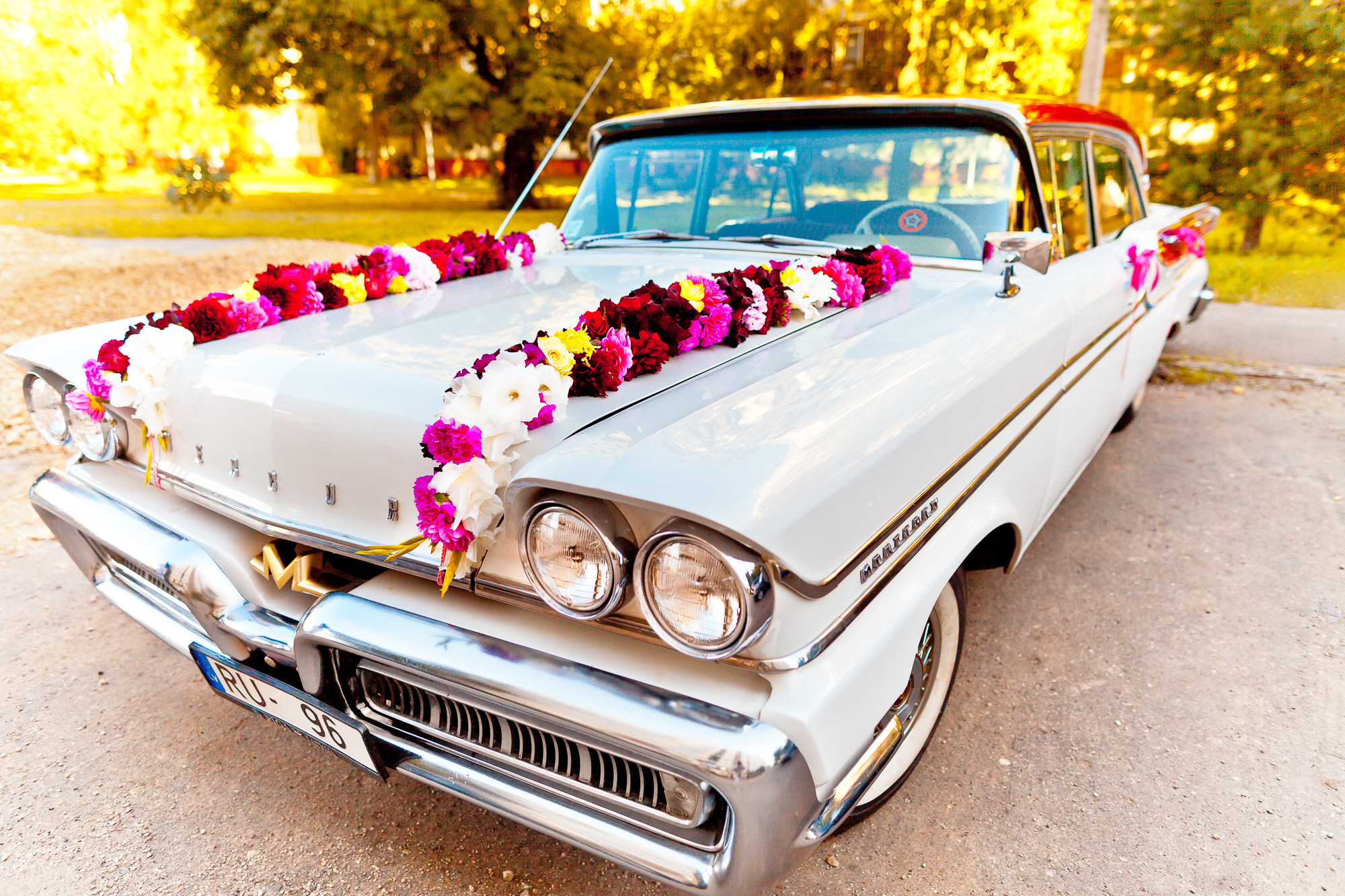 Auto dekors. Event design, decoration, floristry, gift, Irina Novika, Riga, Latvia