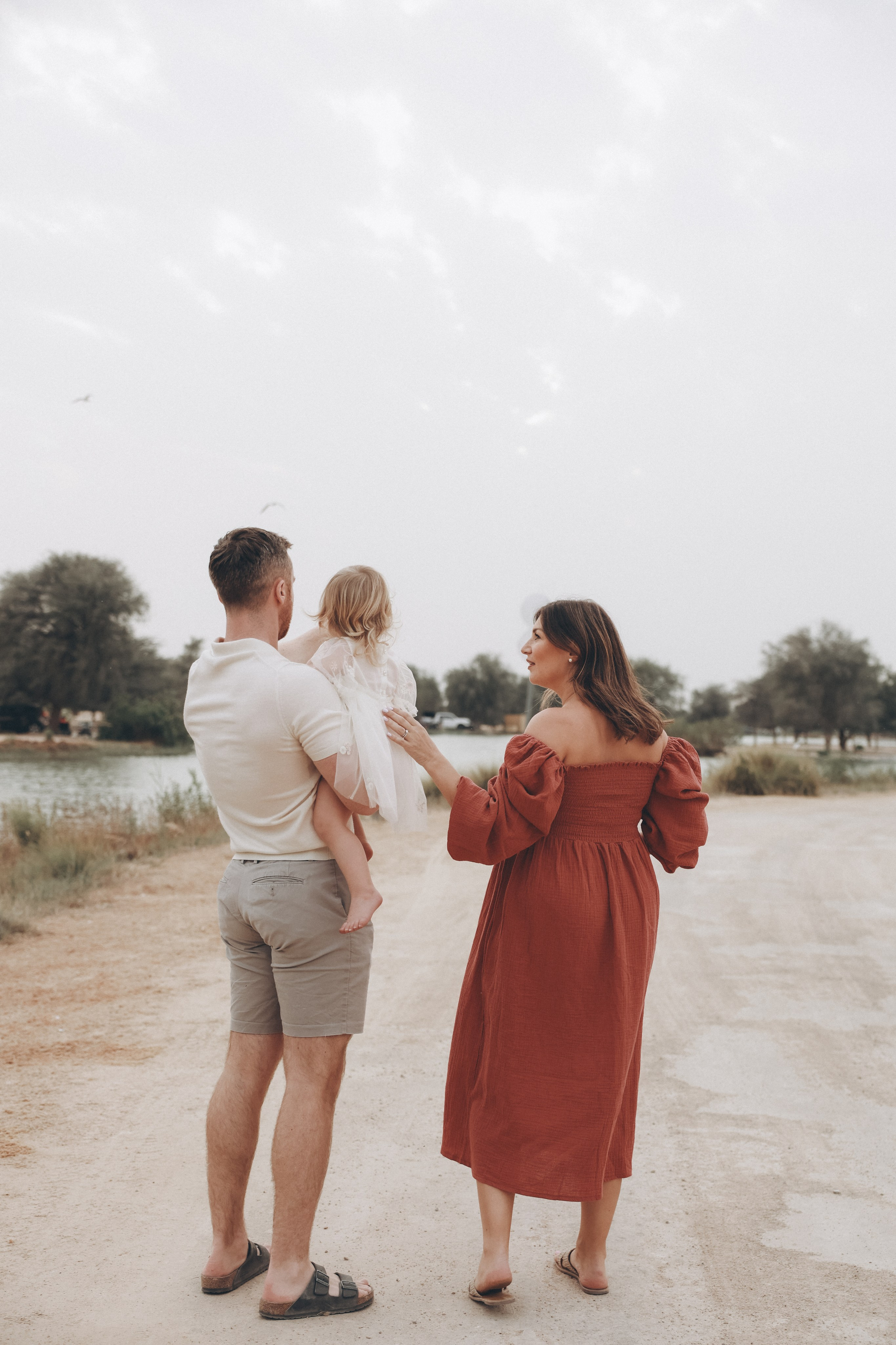 Maternity Qudra Lakes. Family Photographer in Dubai