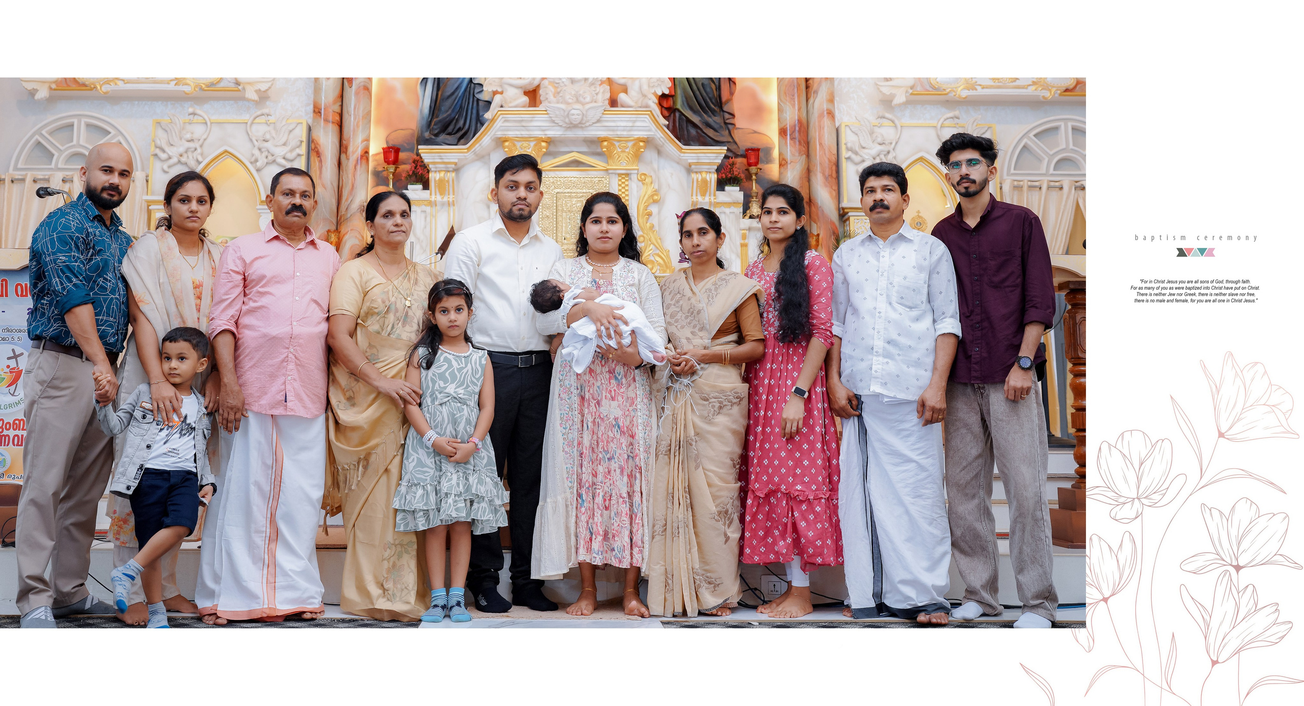 Baptism. Lookswedd Photography