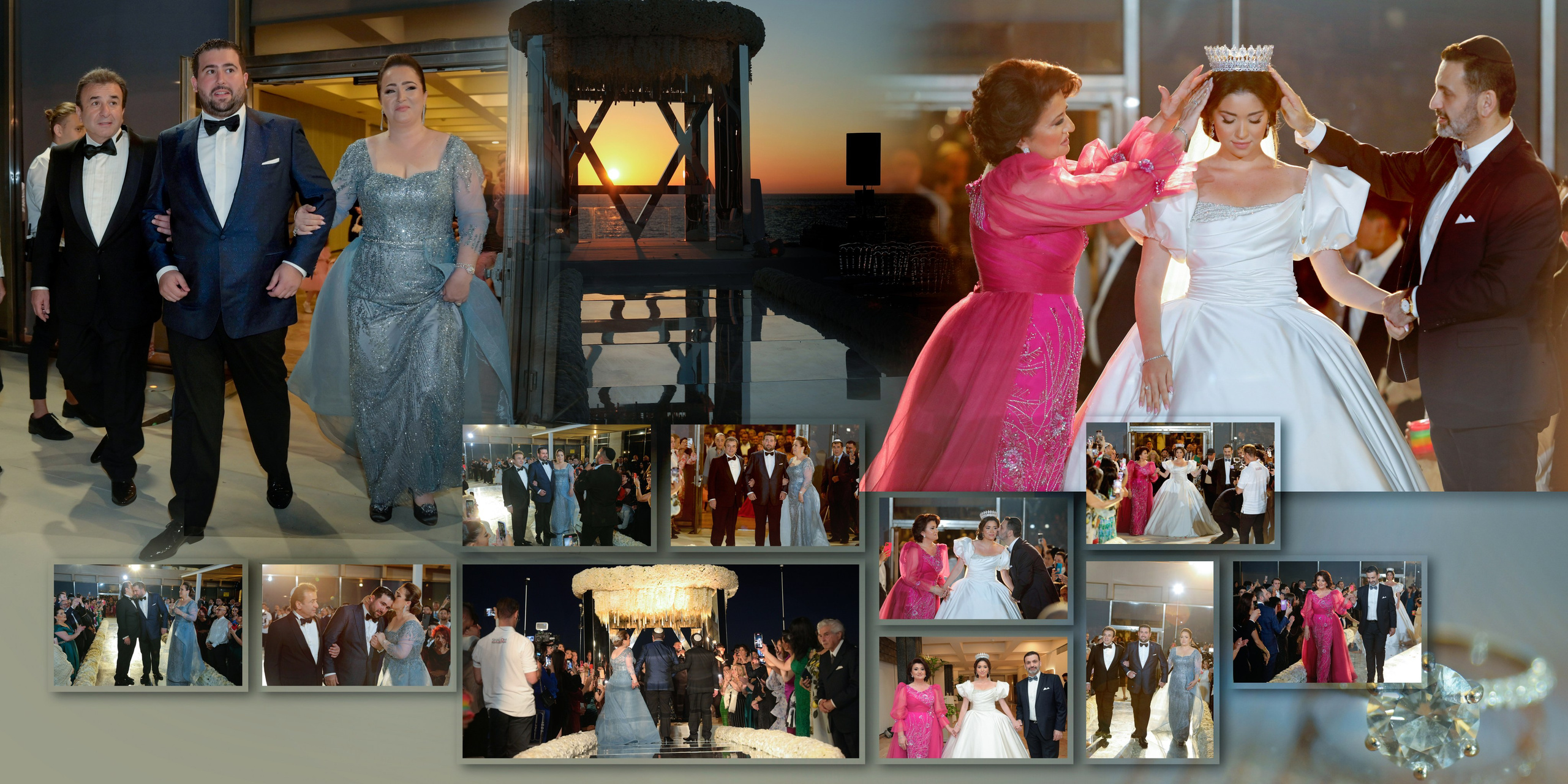 Diana & Benjamin. Wedding and events photographers Studio Shalom