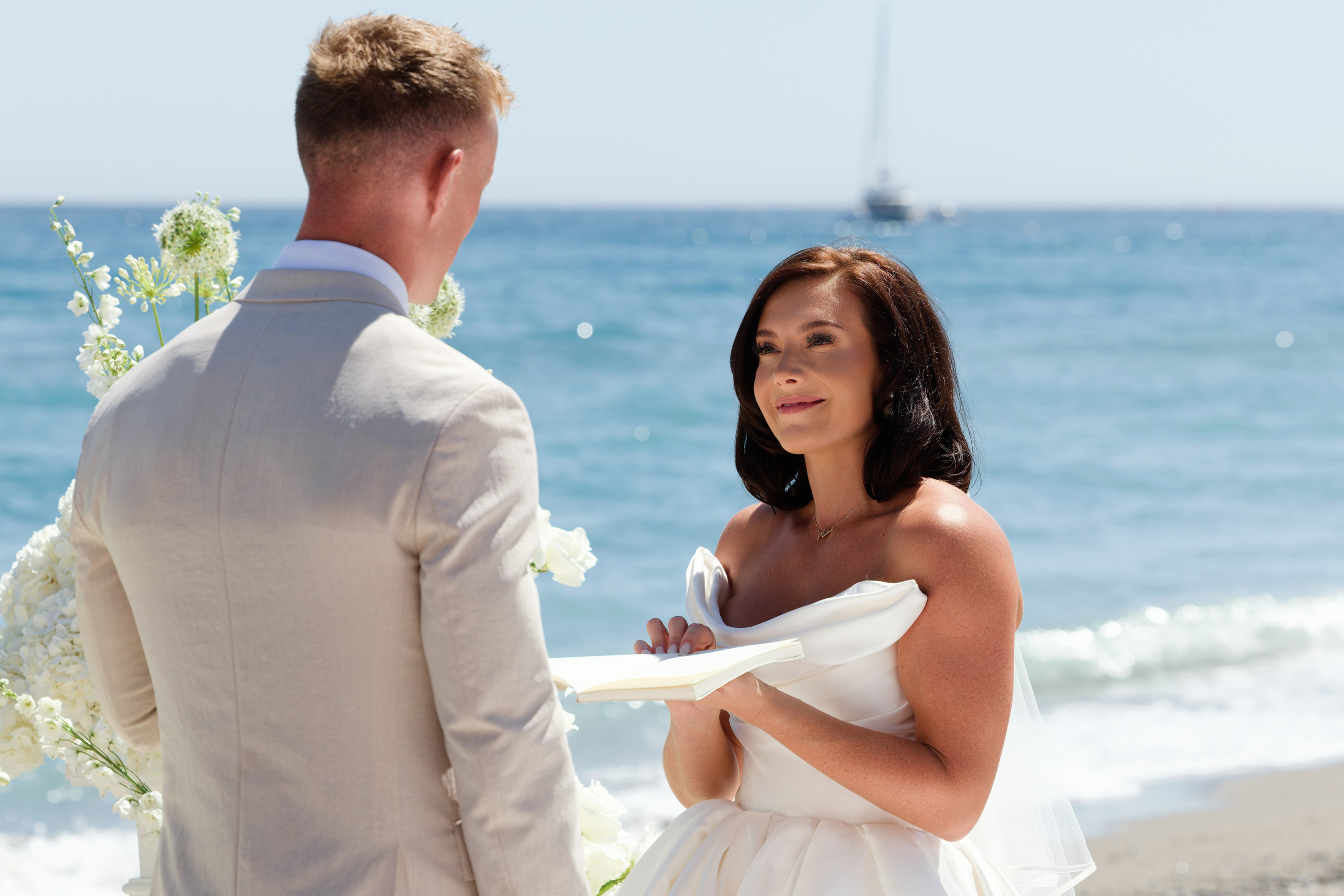 Beach Wedding in Marbella PREVIEW. Destination Wedding Photographer — Nikita Burtsev