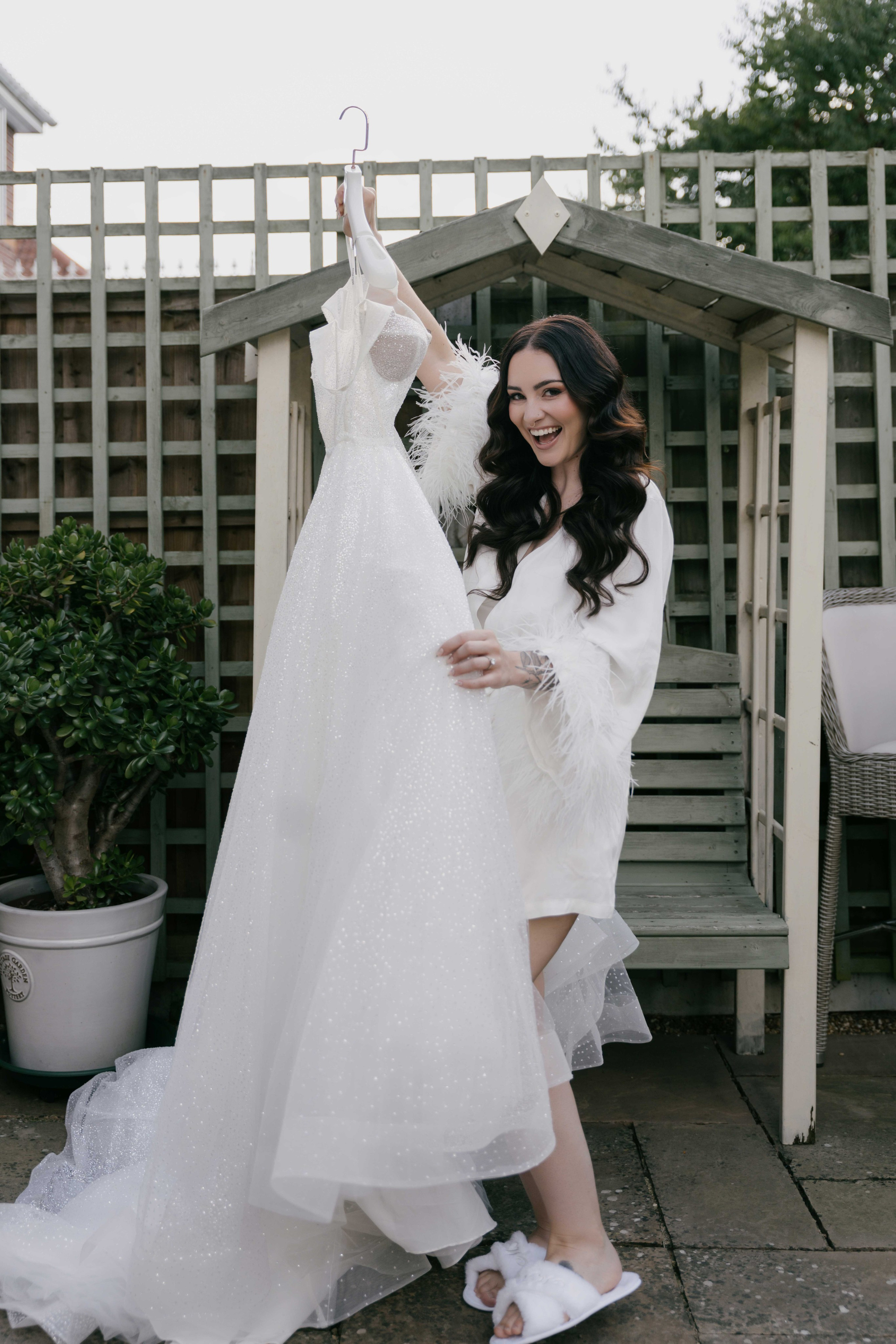     bride getting ready Layer Marney Tower Essex natural light wedding morning
