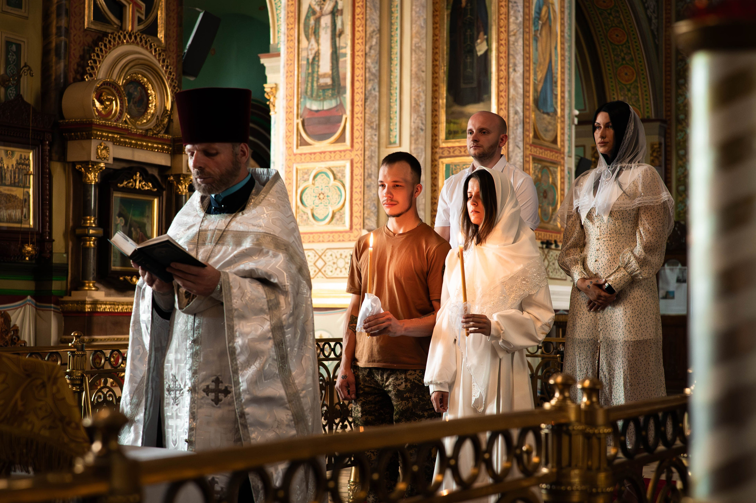 Вінчання Михайла та Олени. Сімейний та весільний фотограф Анастасія Реброва