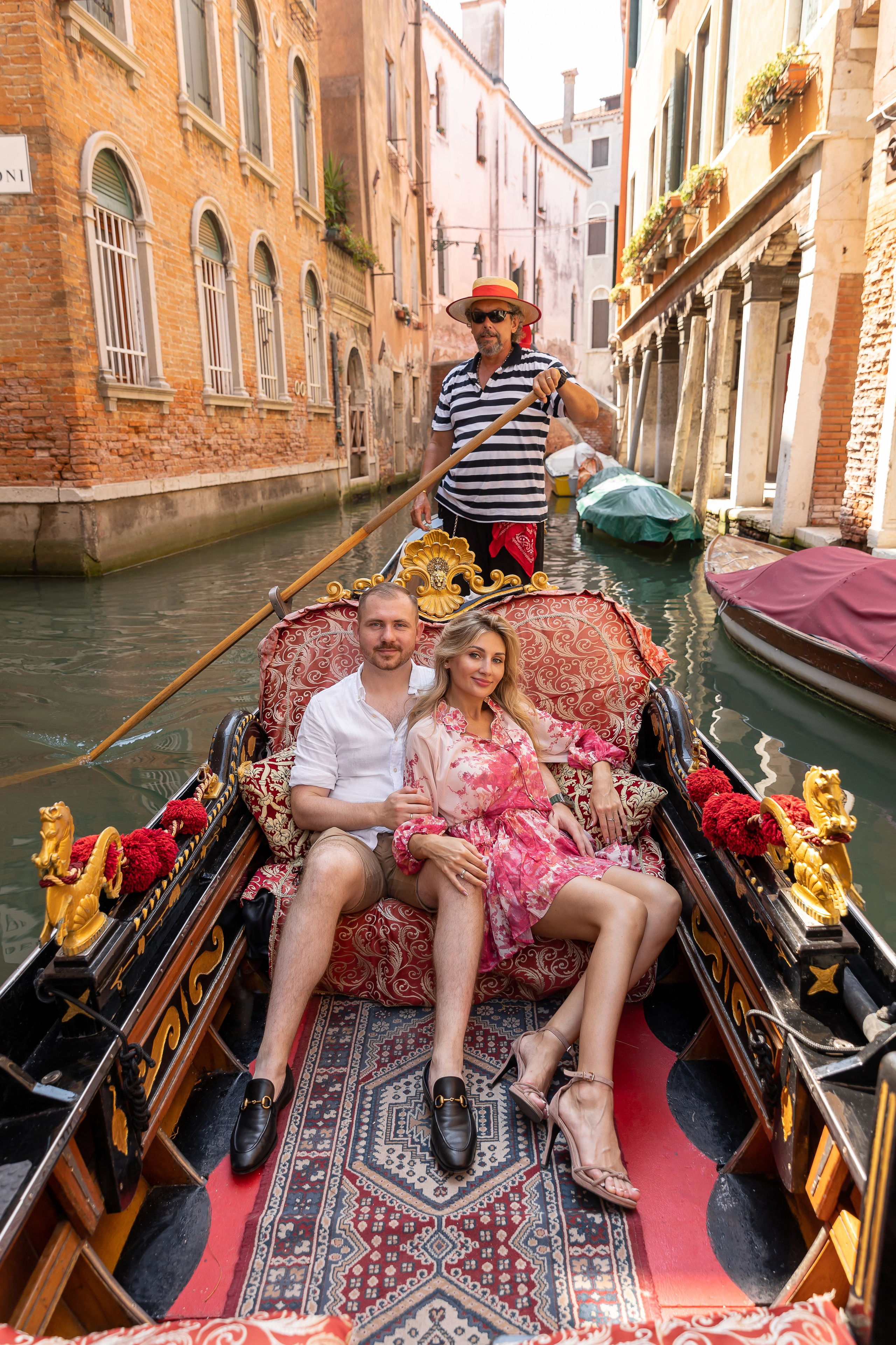 Hot summer day in Venice with Sergey and Maria