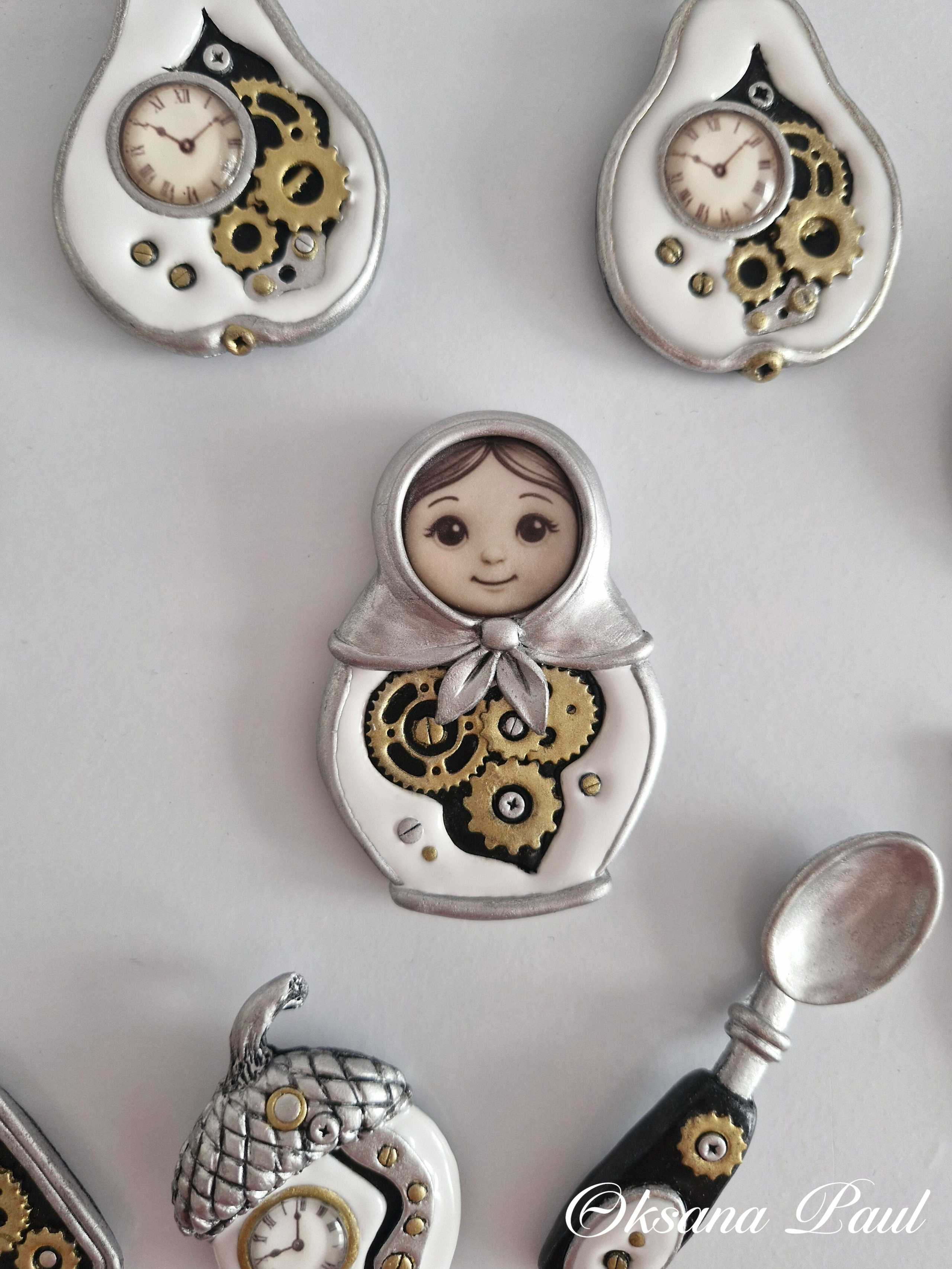 Стимпанк будущего / Steampunk der Zukunft ➜. Oksana Paul-Gardinen-Design Oksana Paul ✧ Art of Gardinen & Textile Design ✧ Polymer Clay Art & Handmade Creatures