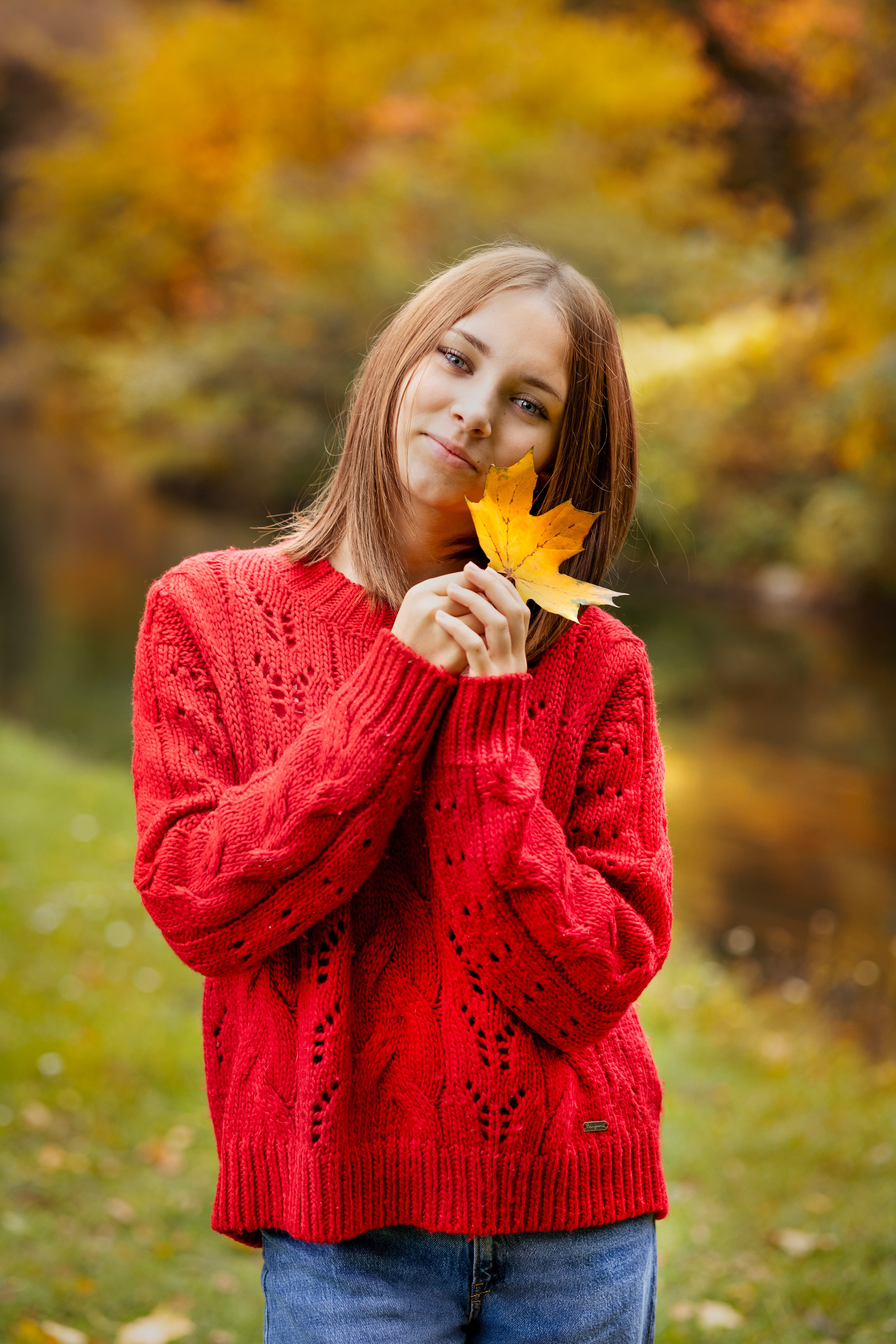 Autumn. Photographer in Munich