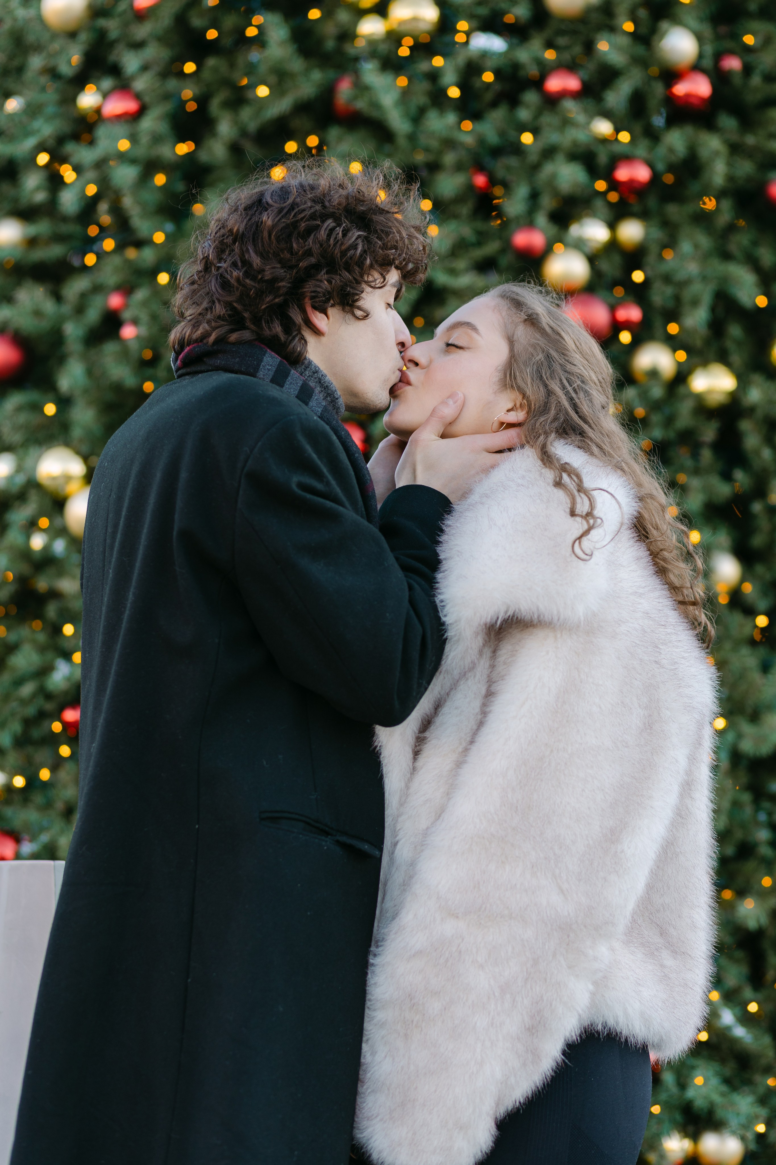 Christmas magic together. Home