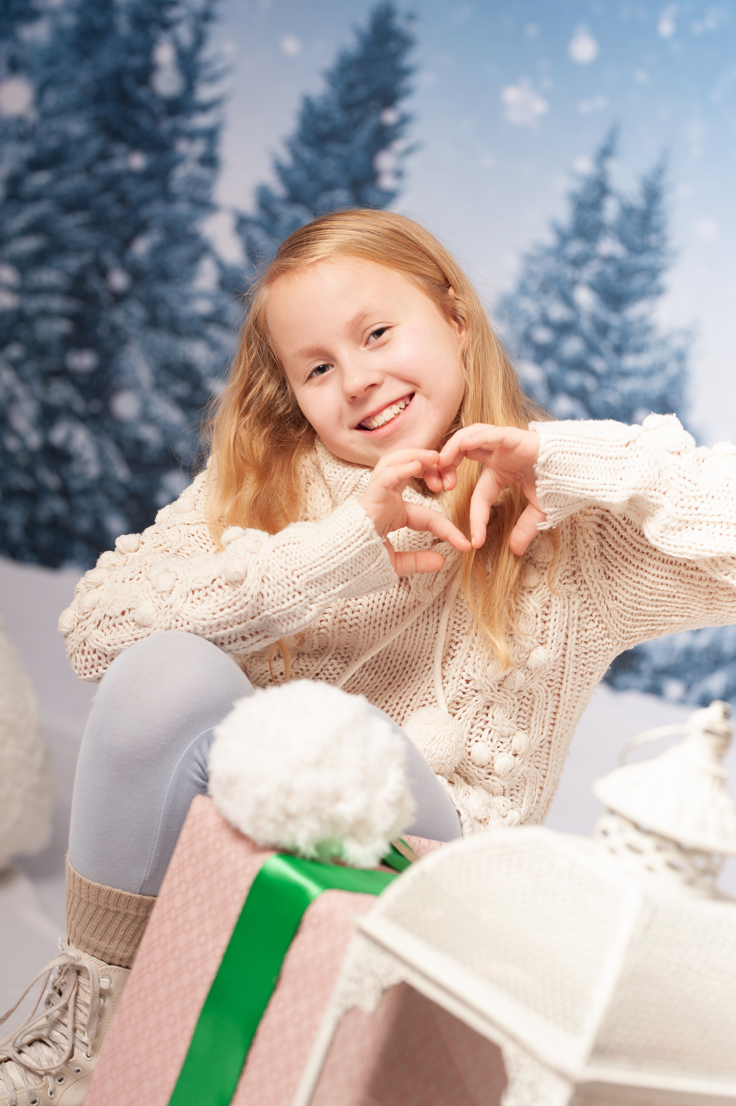 Weihnachtszeit in der Studio. Fotografin aus NRW