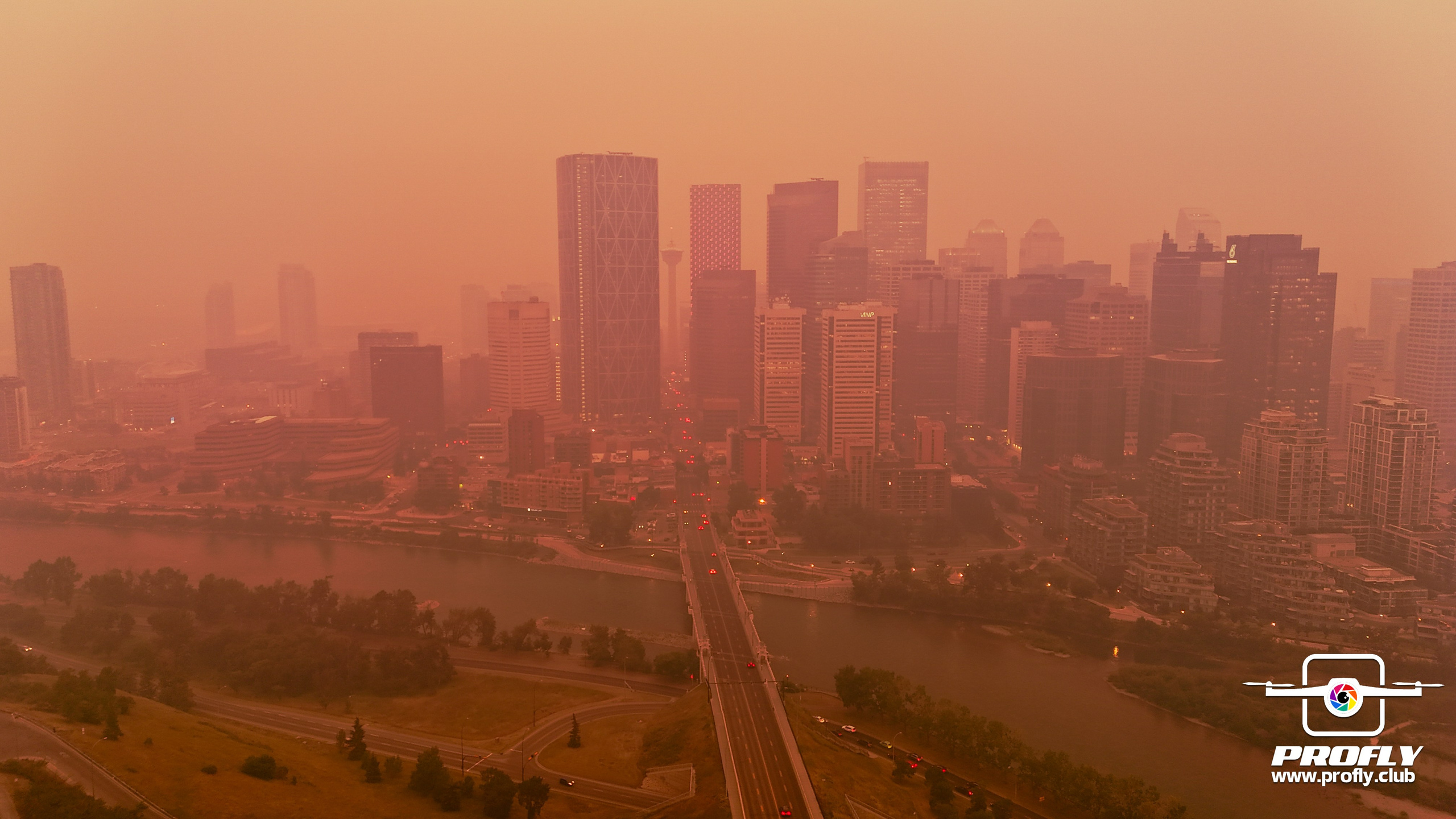 GALLERY — Stunning Aerial Photography in Calgary. ProFly.club — Professional aerial filming in Calgary