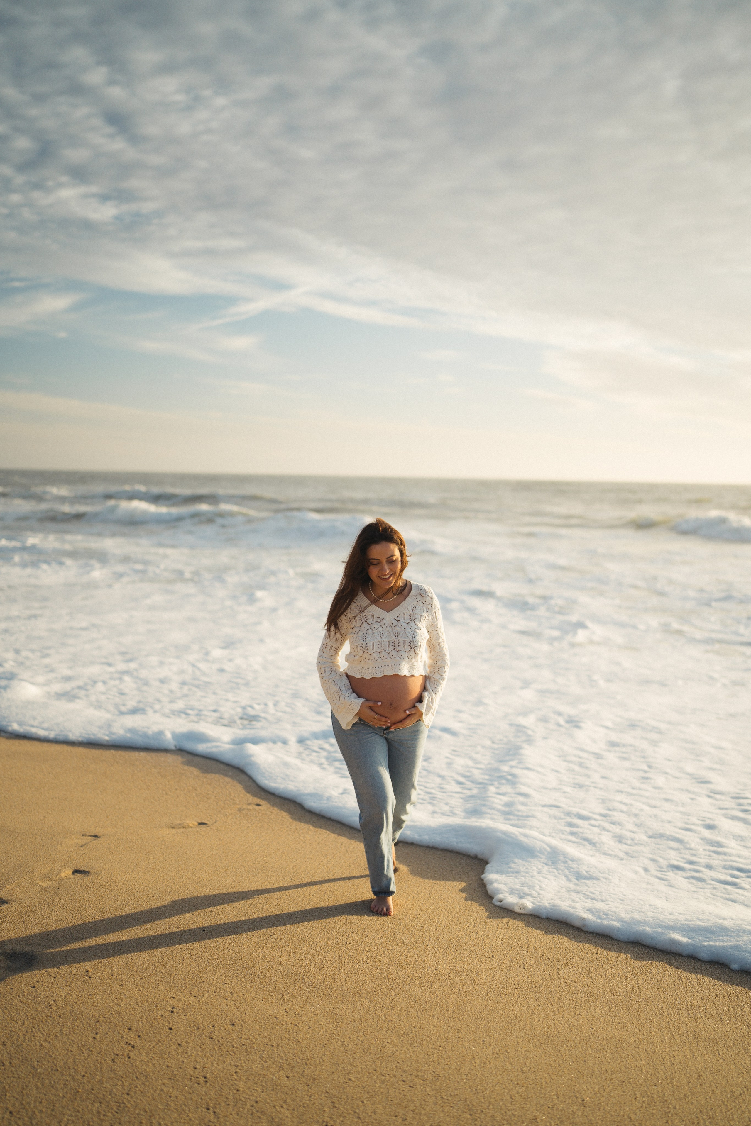 Gizem Maternity Session at Half Moon Bay. Soulo Photography | San Francisco Bay Area Based Photographer