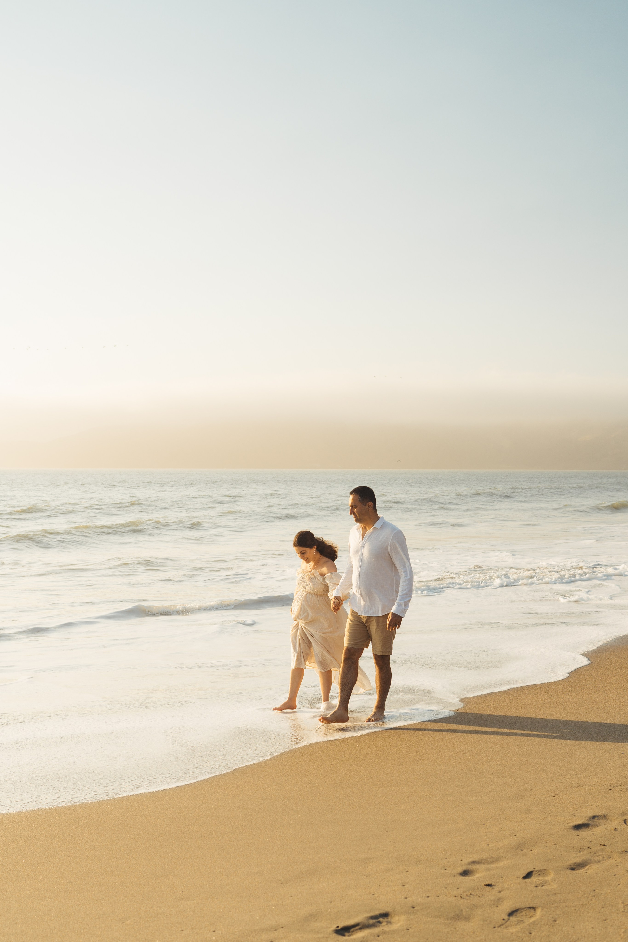 Niloo Maternity Session at Baker Beach. Soulo Photography | San Francisco Bay Area Based Photographer