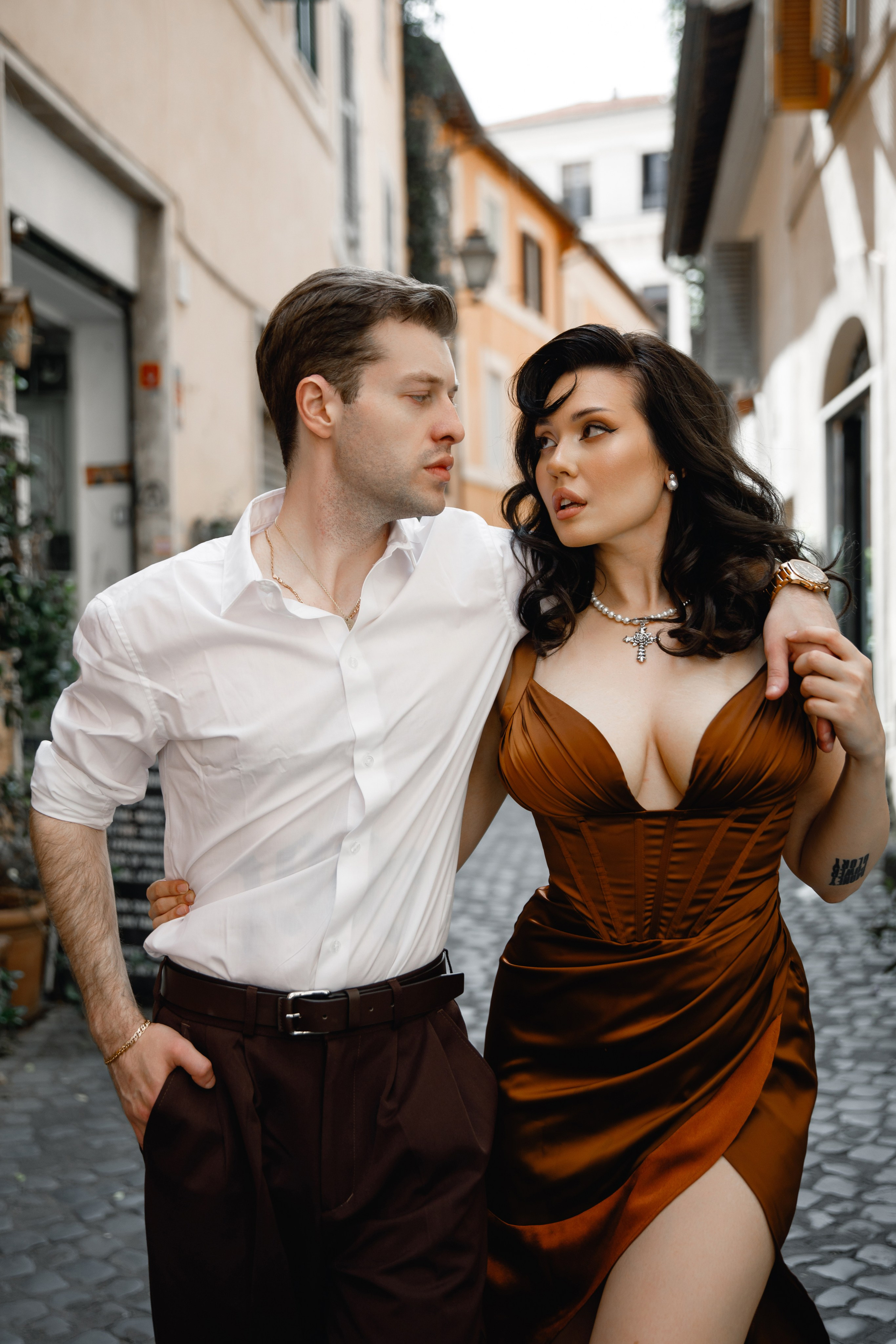 Arina & David. Wedding Photographer Rome Tuscany Como Sicily Puglia Amalfy Italy- Oksana Savenchuk