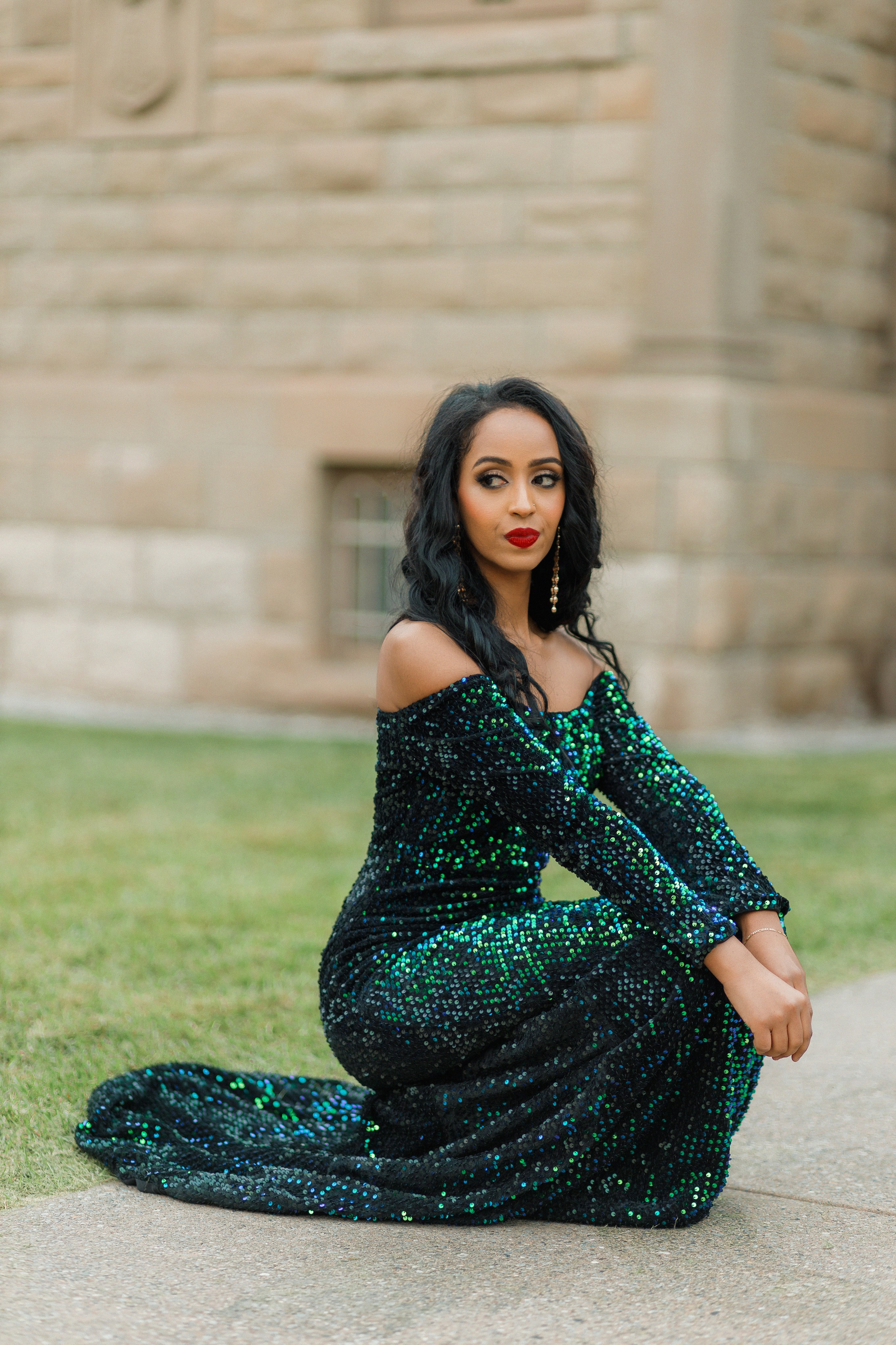 Graduation photos. Home