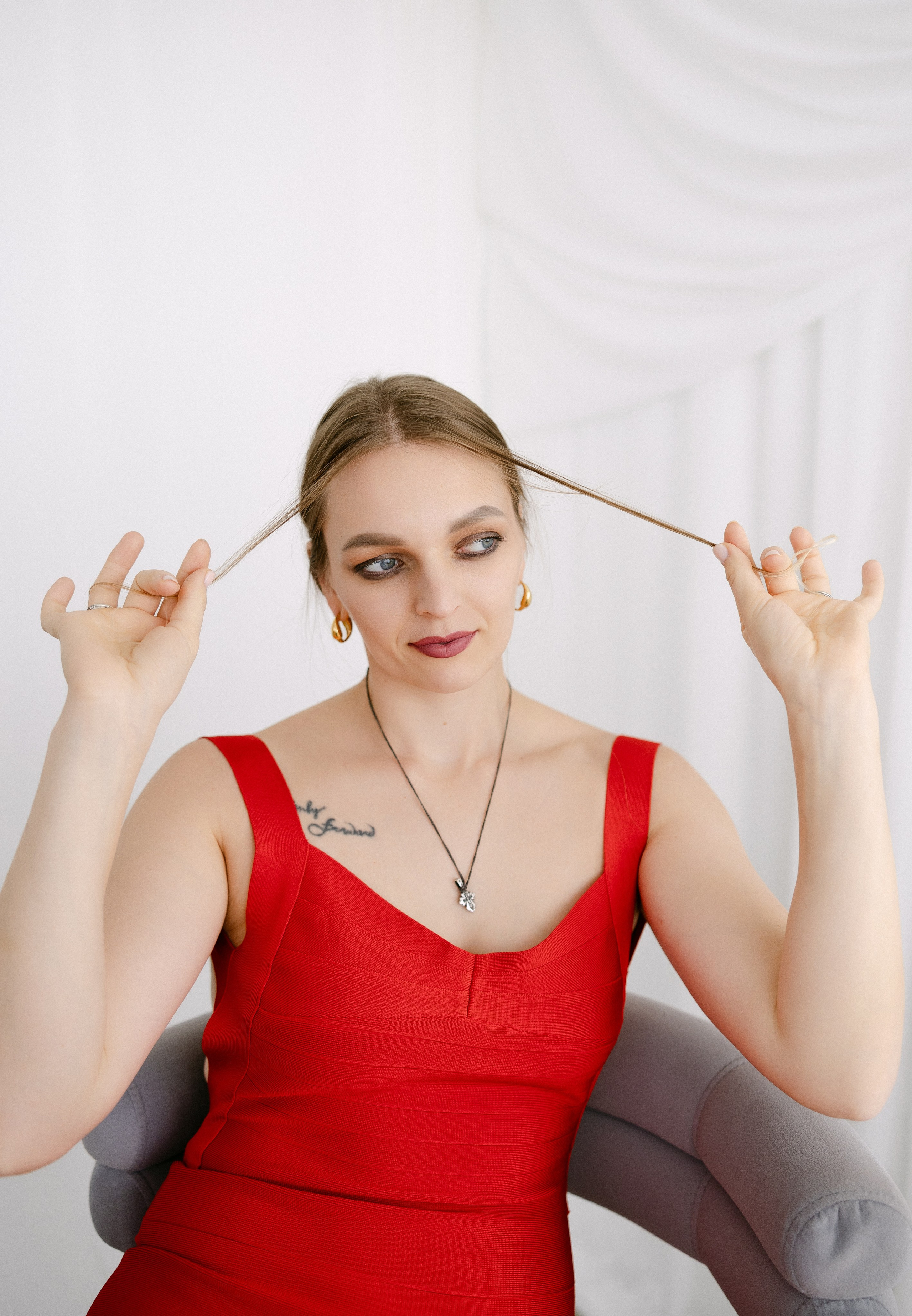 Christmas Family Photoshoot. Photographer Anastasia Nagibina