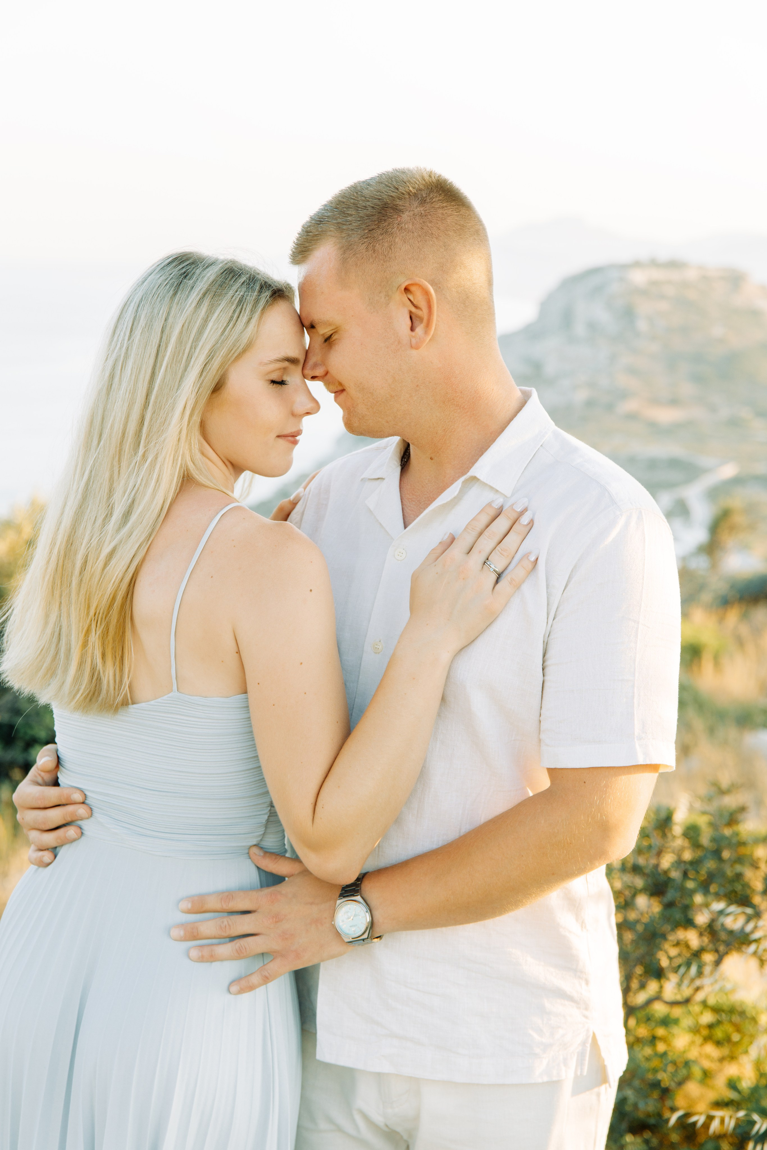 Alina and Joshua. Renate Woeste | Wedding planner in Rhodes. Creating dream weddings by the sea. Let’s make your special day unforgettable
