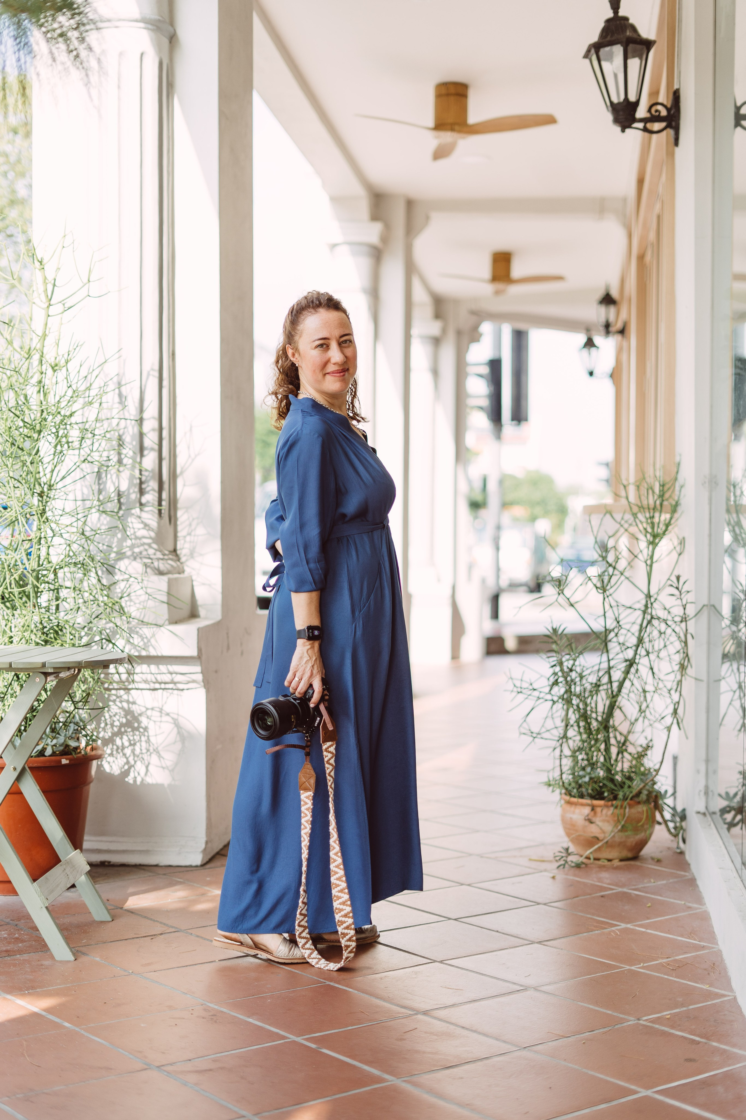 Portrait. Dasha in Singapore