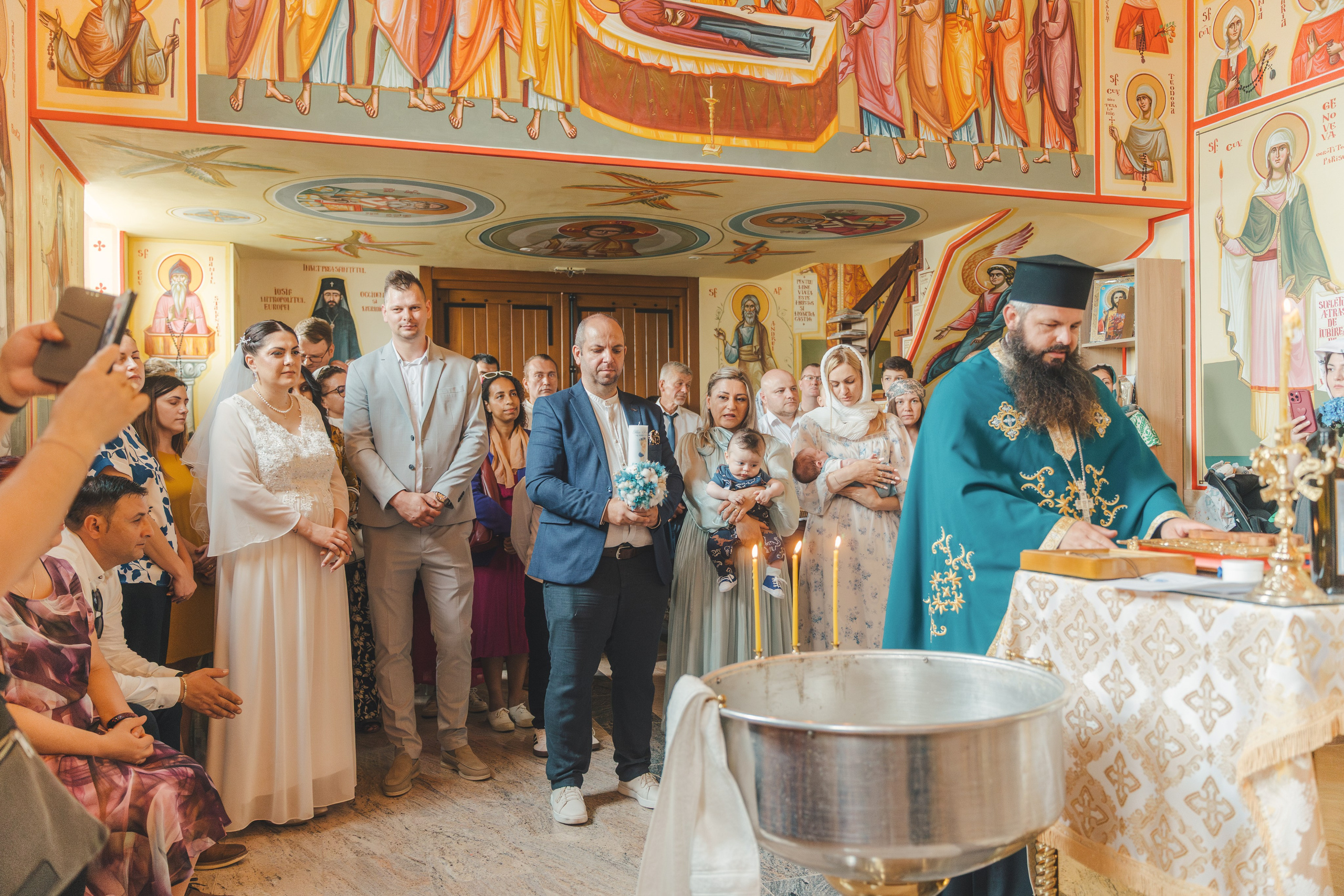 Théo Andrei`s Christening