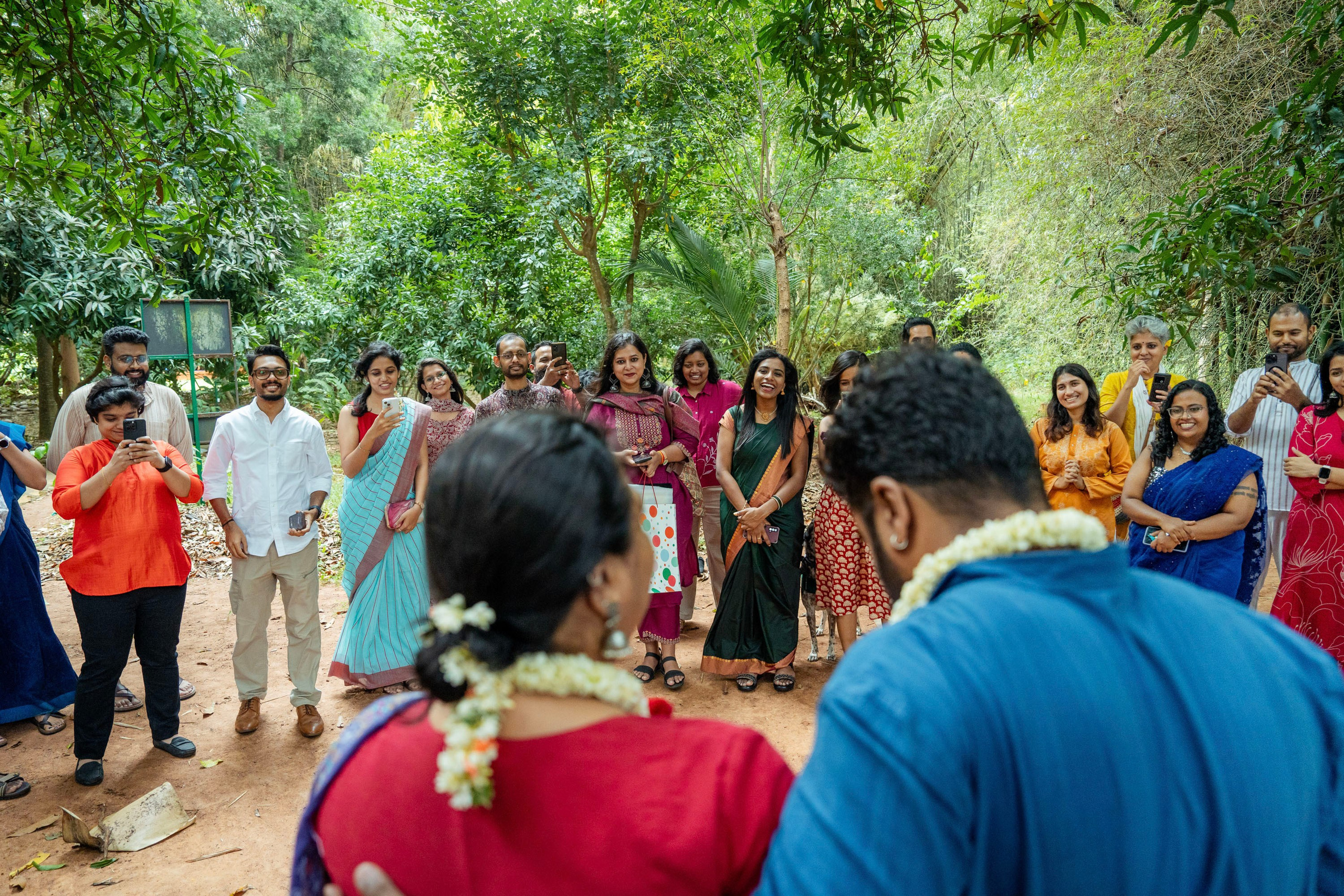 Shraddha & Sumukha, Mantra Mangalya Wedding under a Mango Tree, Red Earth Kabini | Truly Yours
