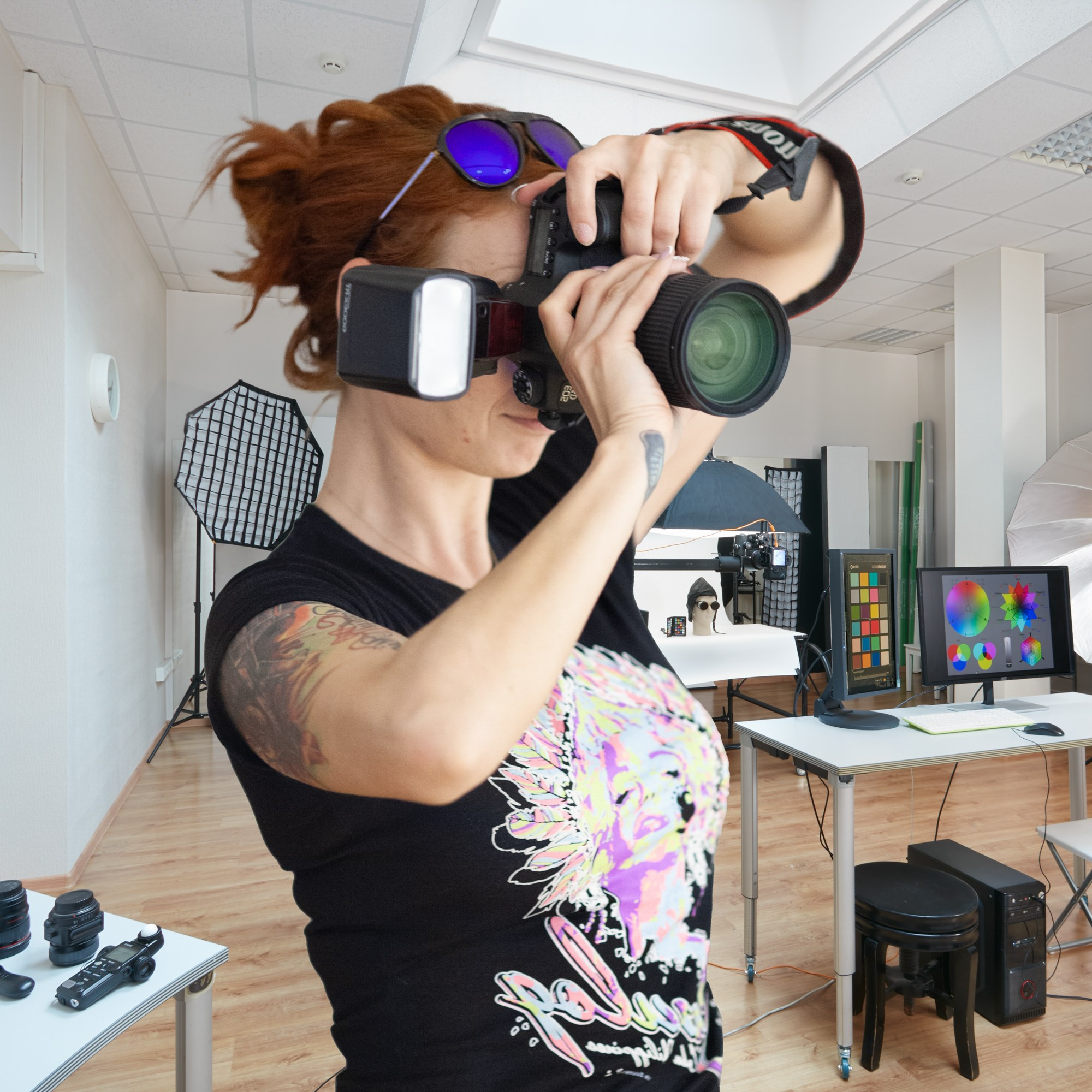 GALERIJA. Fotokursi fotostudijā Rīgā. Profesionāls fotogrāfs Aivars Tipsis