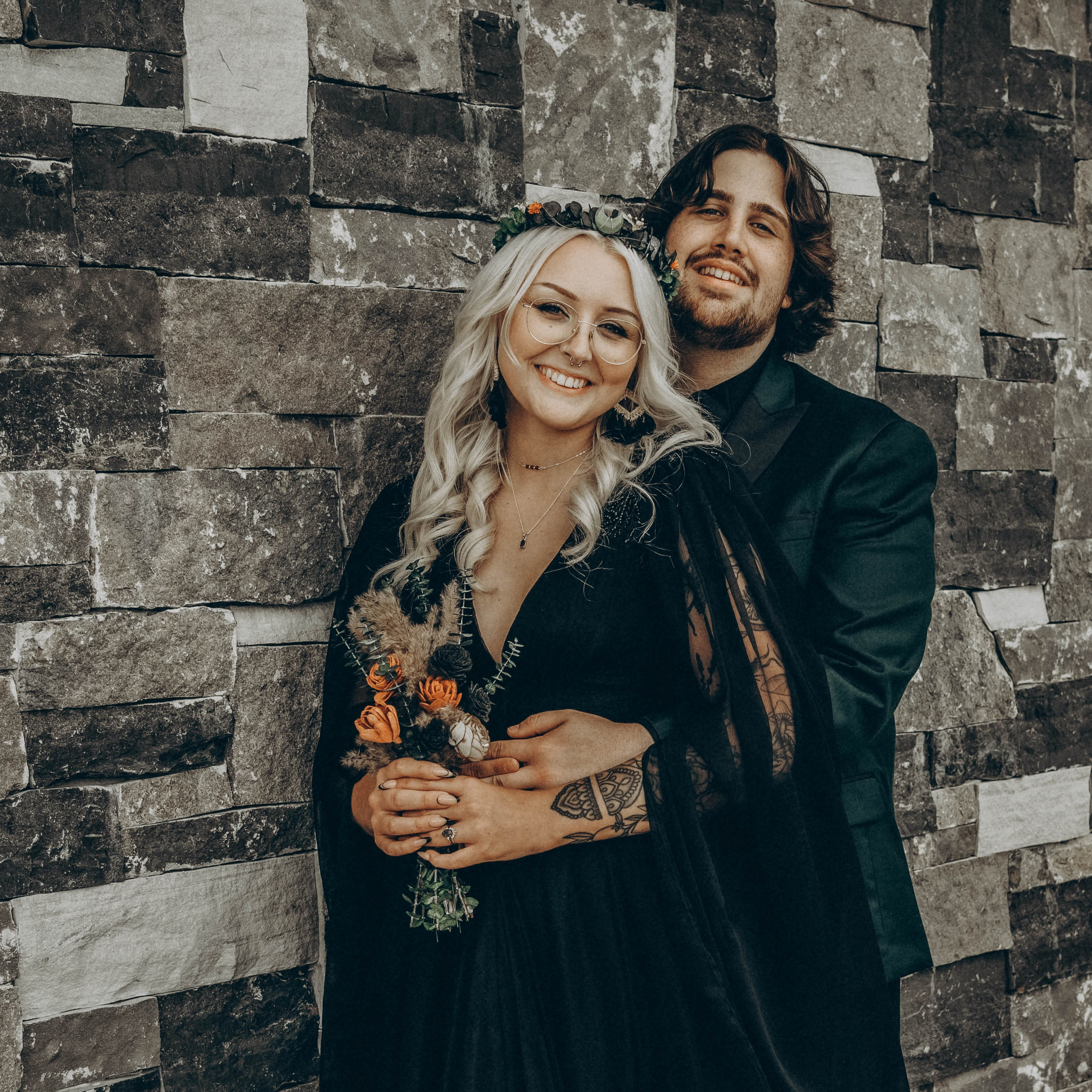 Dark and moody elopement photography in Upstate New York