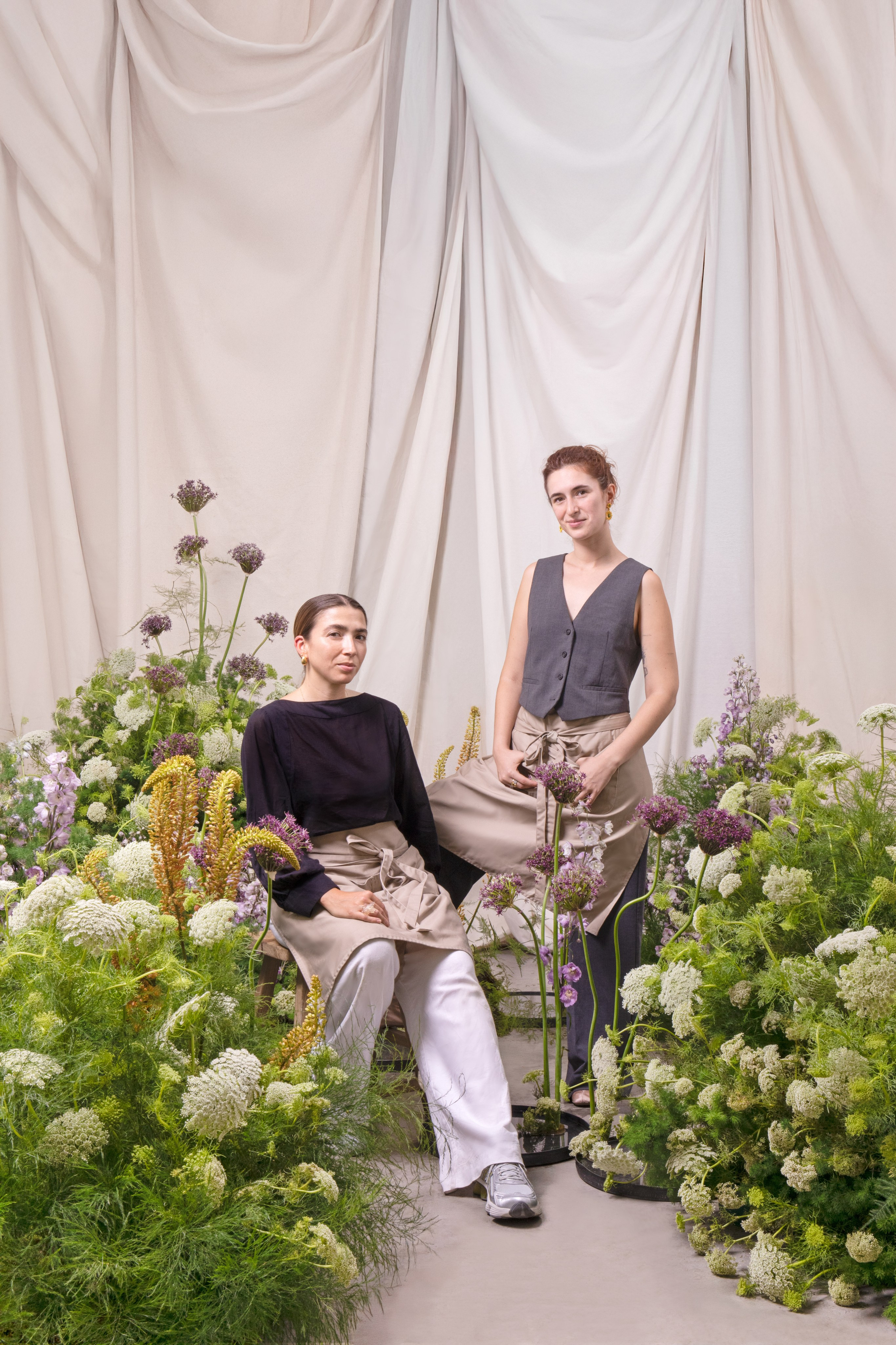 Floor installation Madrid Flower School