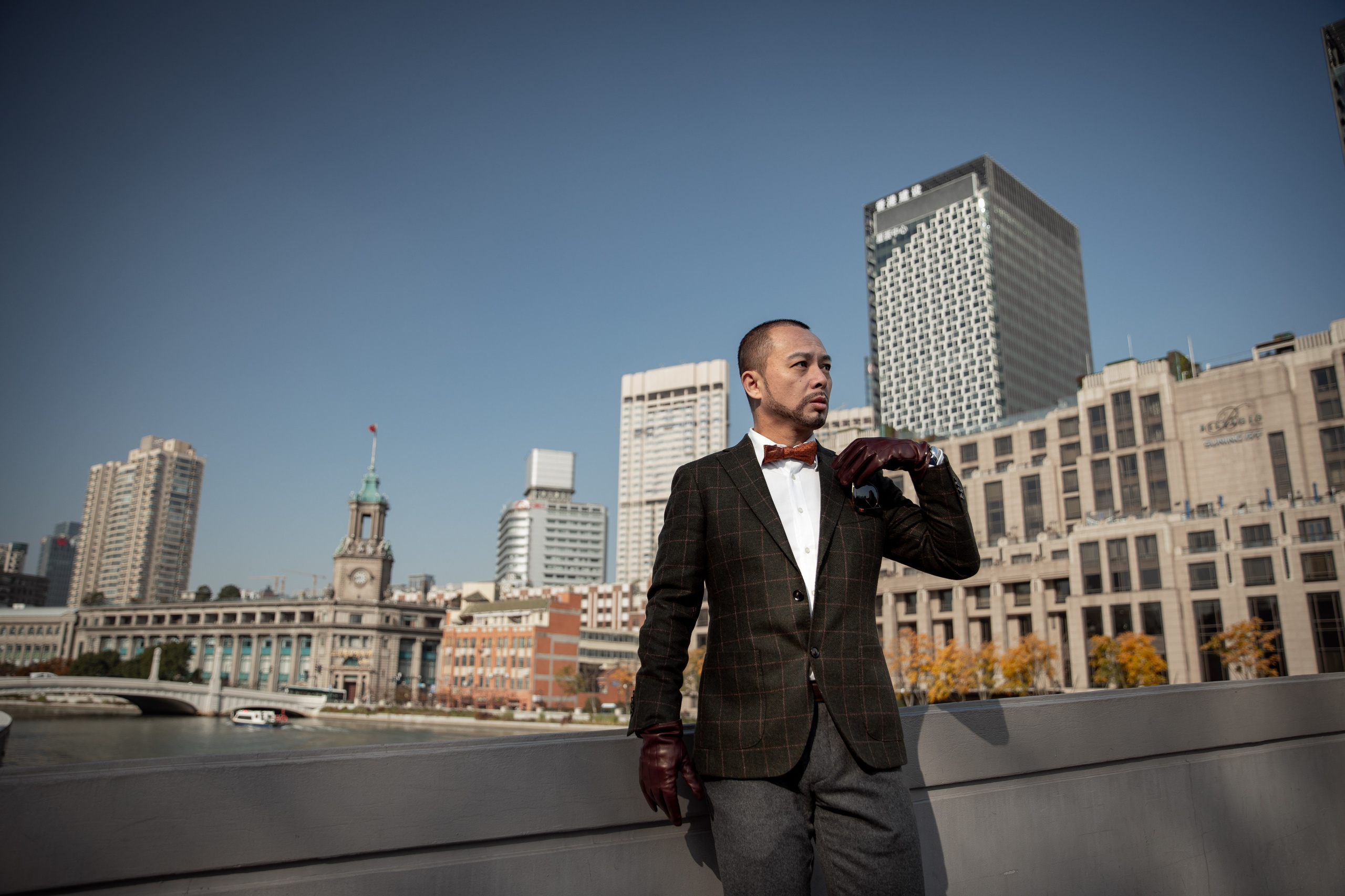 Bjack Chen on the Bund. Фотограф в Шанхае — Лола Пидлуская