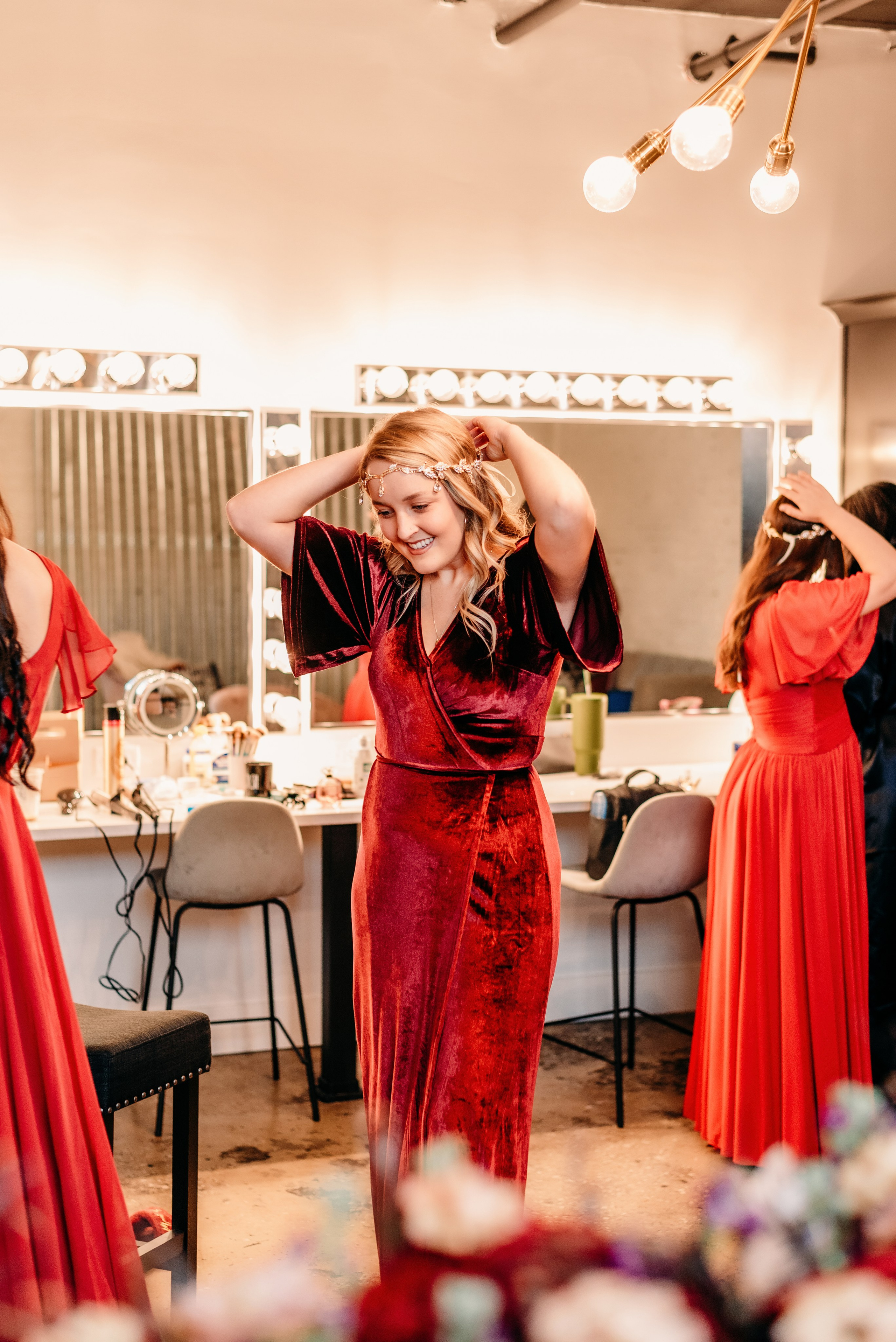 Bold & Dramatic Wedding at The Paper Mill on The Landing | Fort Wayne Wedding Photographer. Alexandria Danielle Photography | Fort Wayne & Indianapolis Wedding Photographer