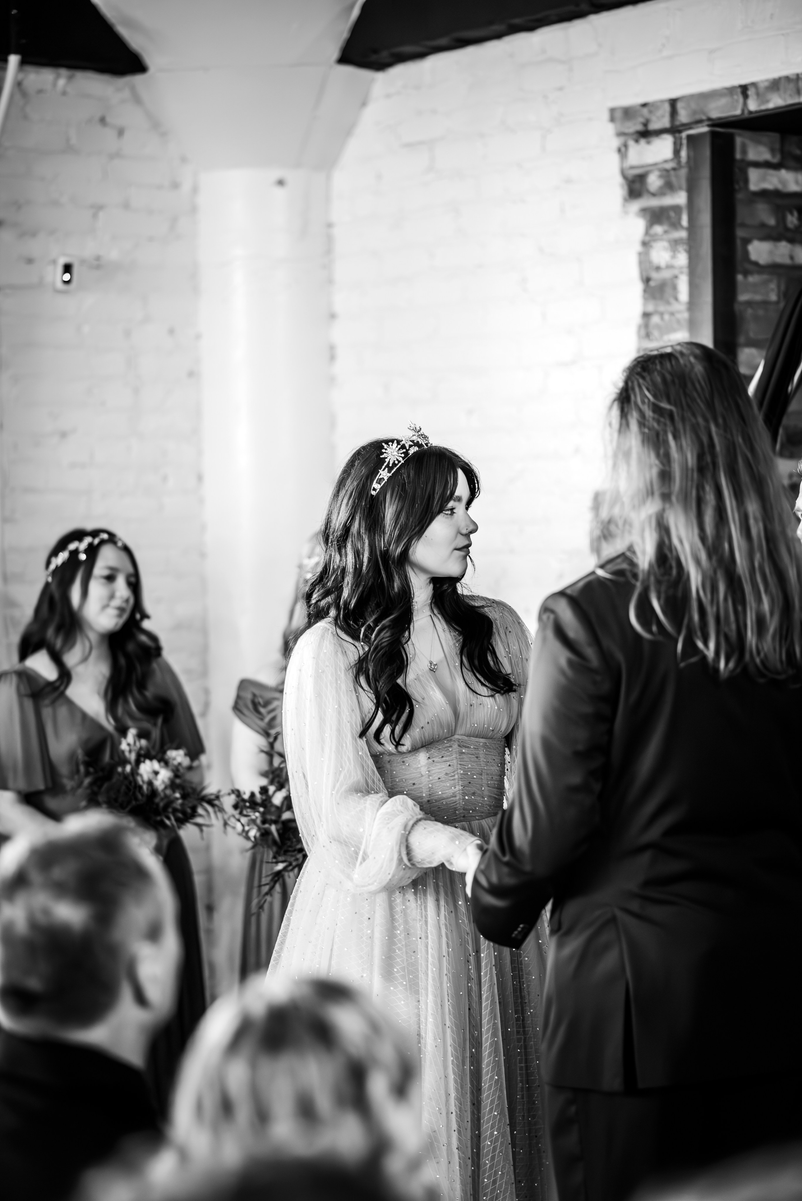 Bold & Dramatic Wedding at The Paper Mill on The Landing | Fort Wayne Wedding Photographer. Alexandria Danielle Photography | Fort Wayne & Indianapolis Wedding Photographer
