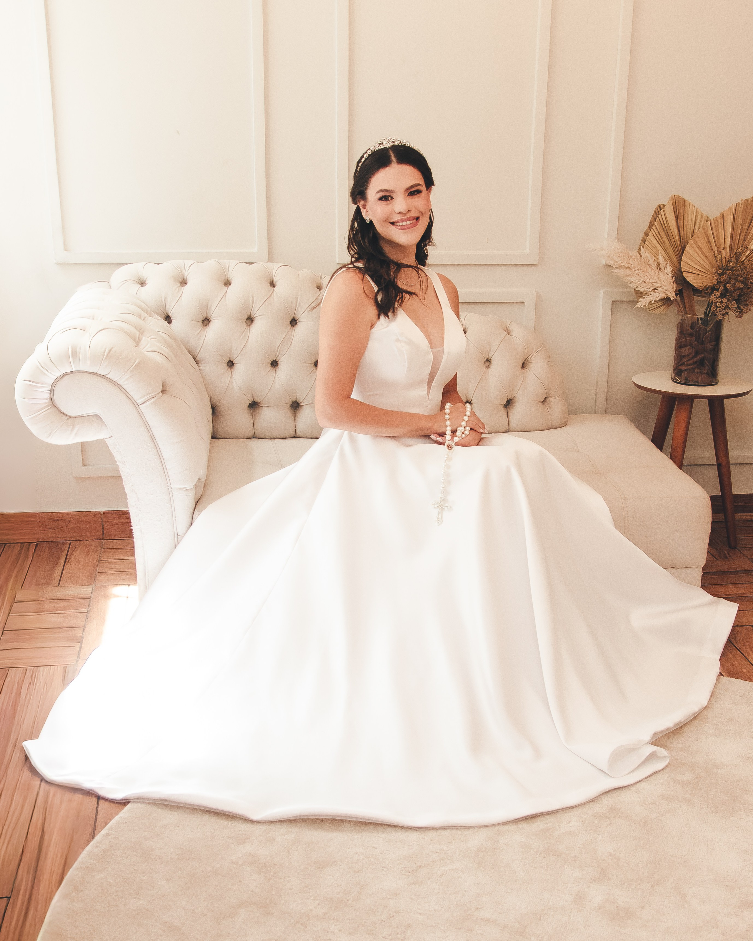 Maria Teresa e Vinicius — Religioso. Fotógrafa de casamento e festa infantis em Marilía, São Paulo