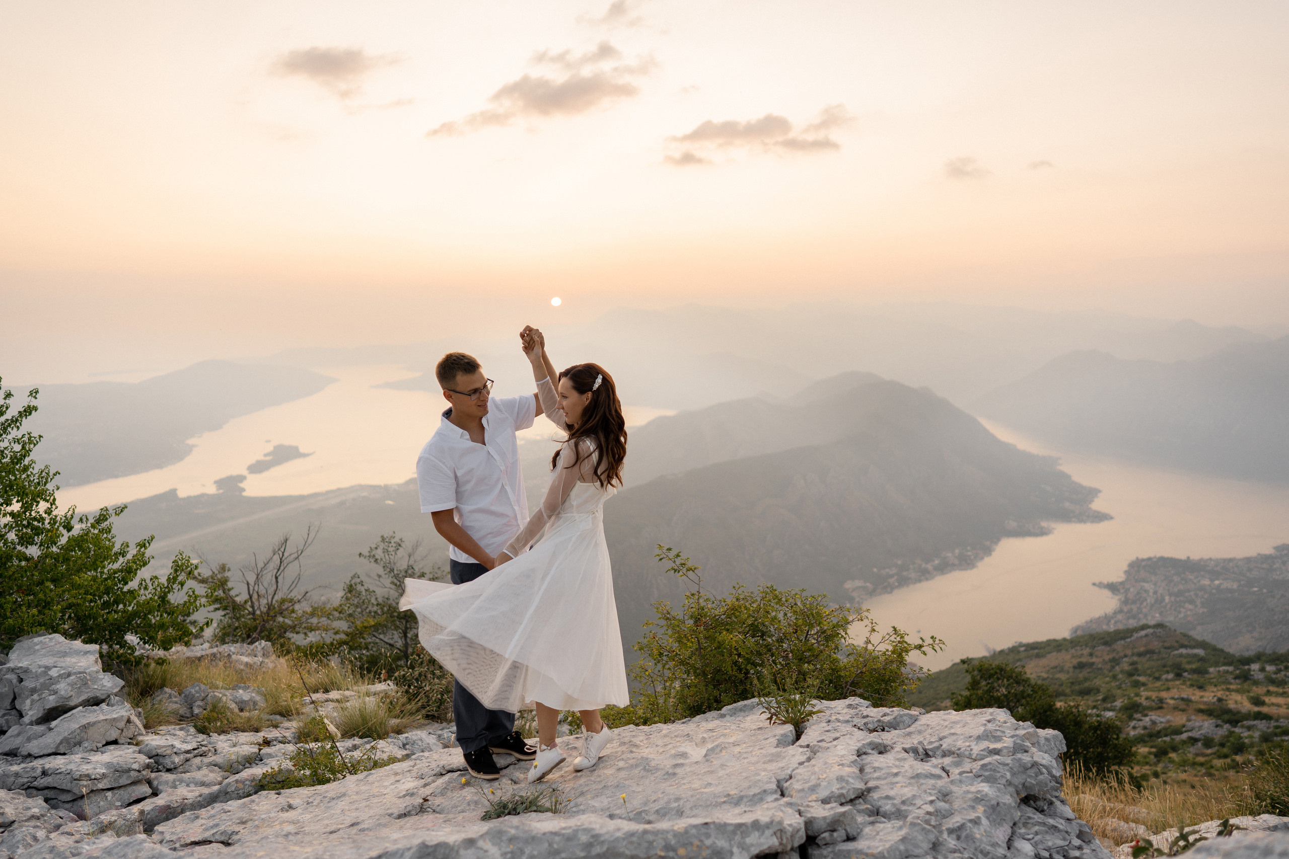 Wedding photoshoot in Montenegro