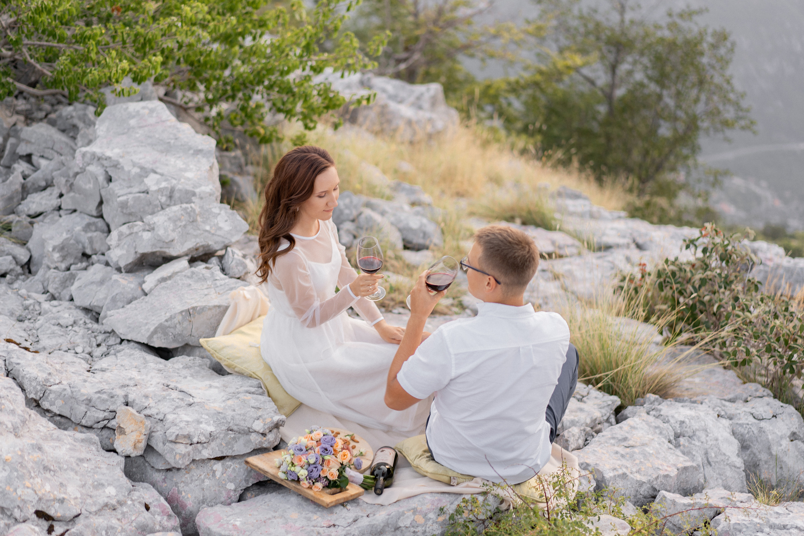 Wedding photoshoot in Montenegro