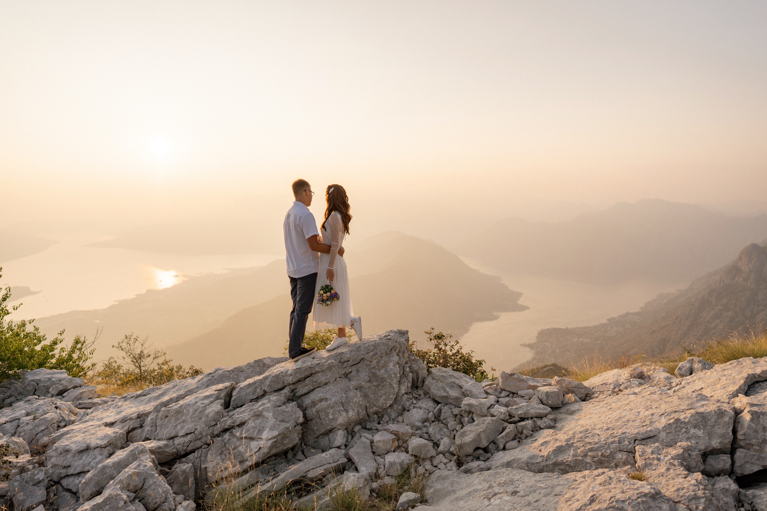Wedding photoshoot in Montenegro