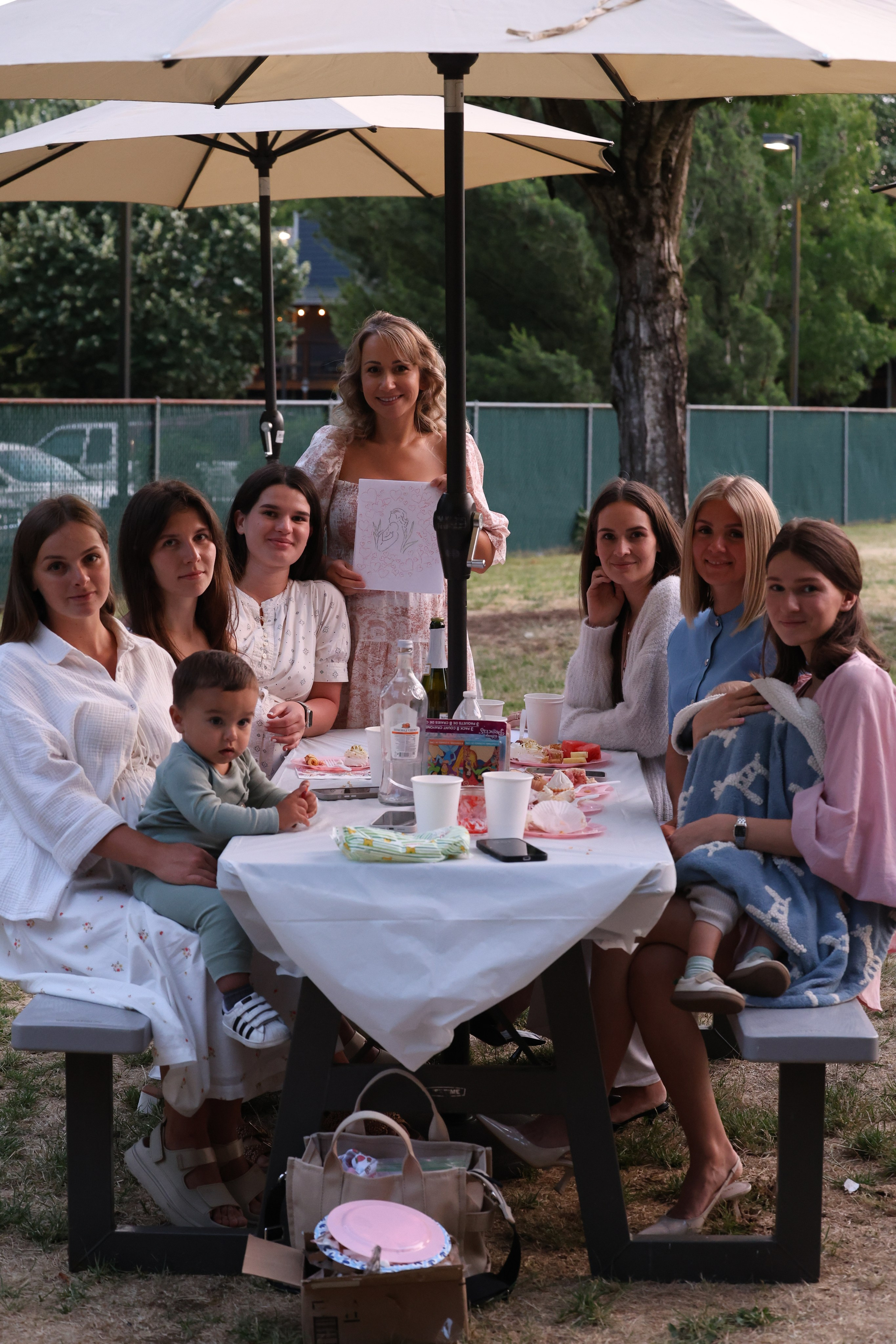 Natasha’s baby shower 6-24-25. Smirna Christian Church