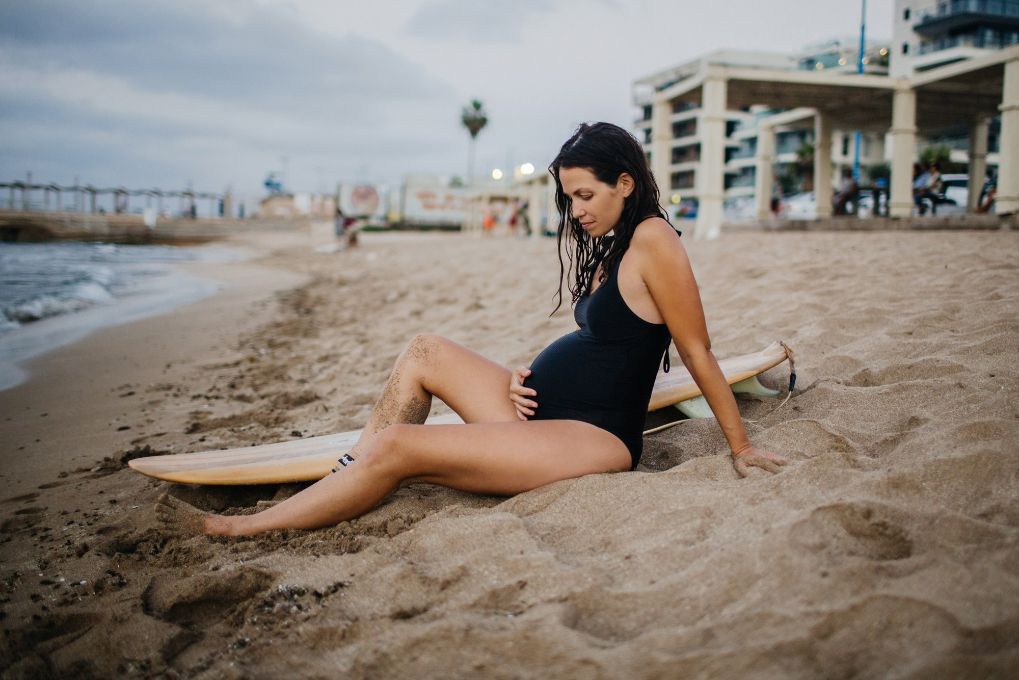 Marie at Bat Galim. Family photographer in Israel