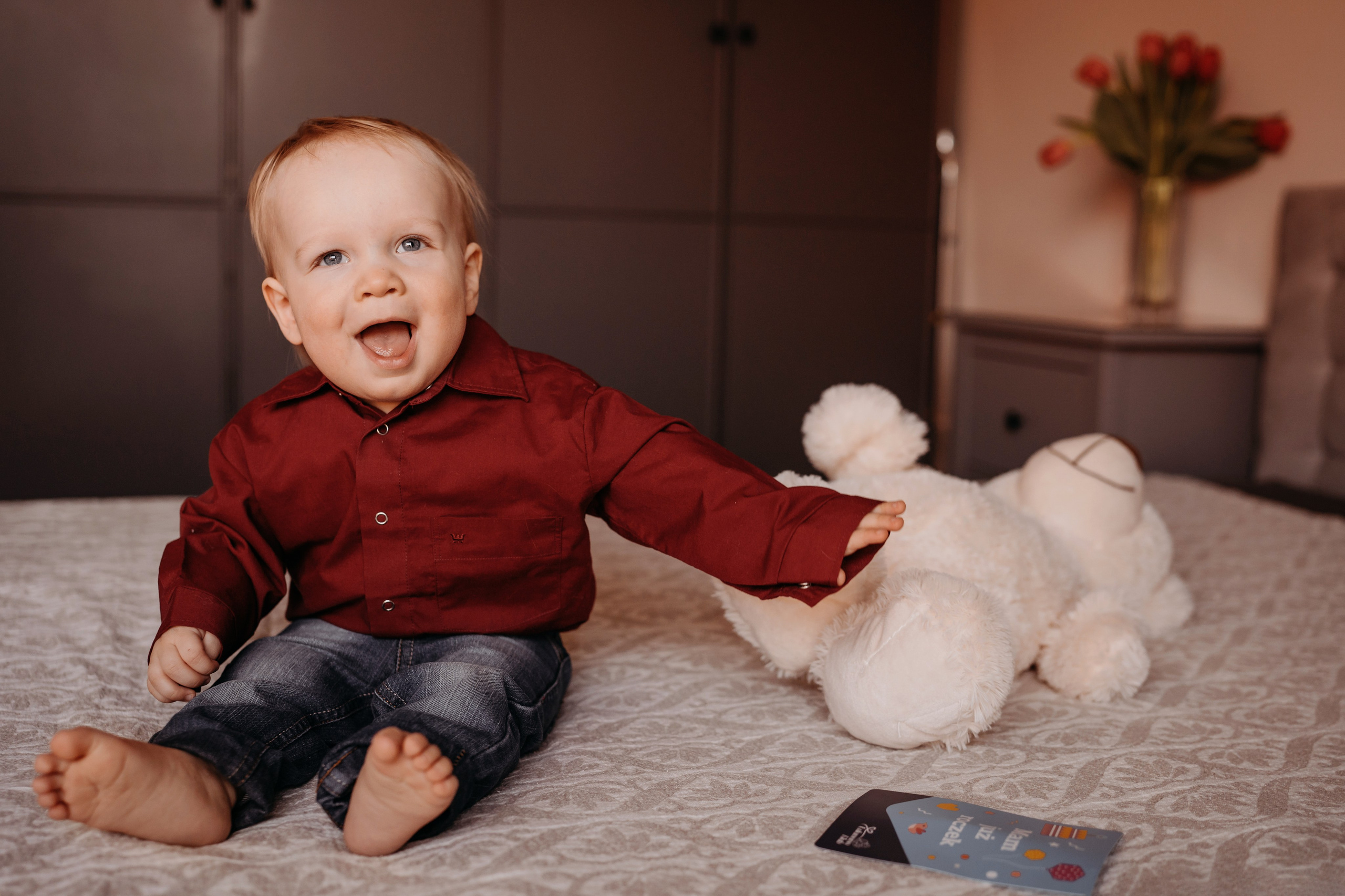 12 месяцев. Фотограф новорожденных и детей первого года Евгения Михалькевич